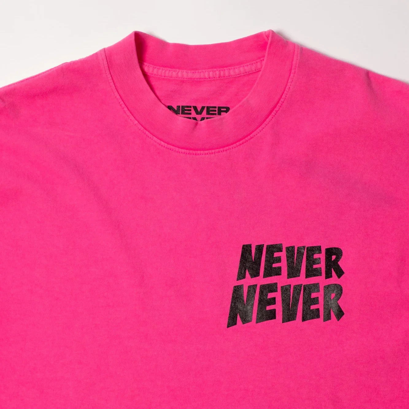 Never Never The Dude Tee - Lotus Pink