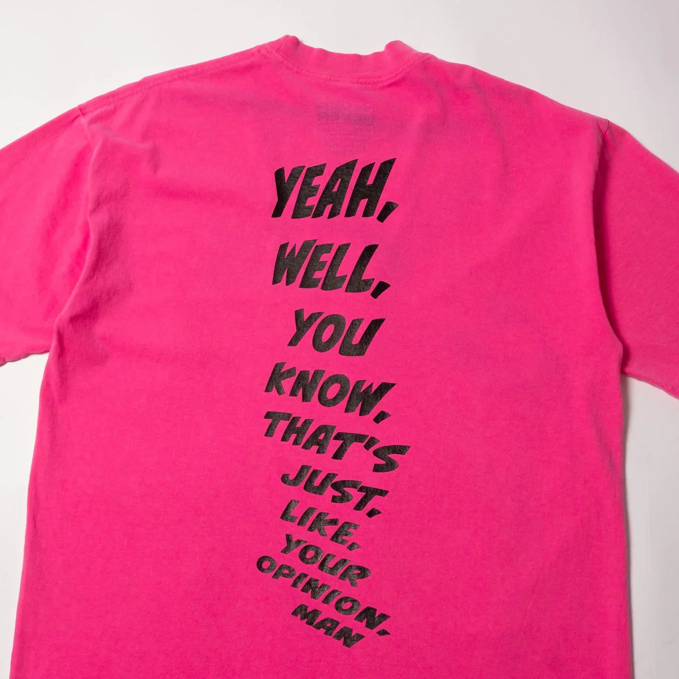 Never Never The Dude Tee - Lotus Pink