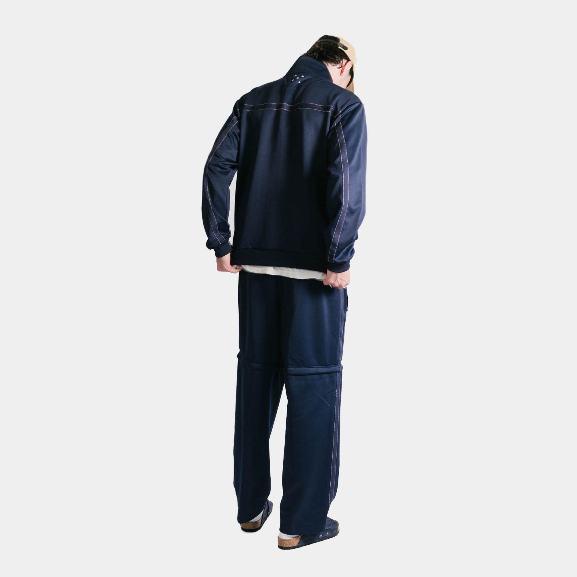 Pop Trading Company Pub Track Top - Navy - Never Never