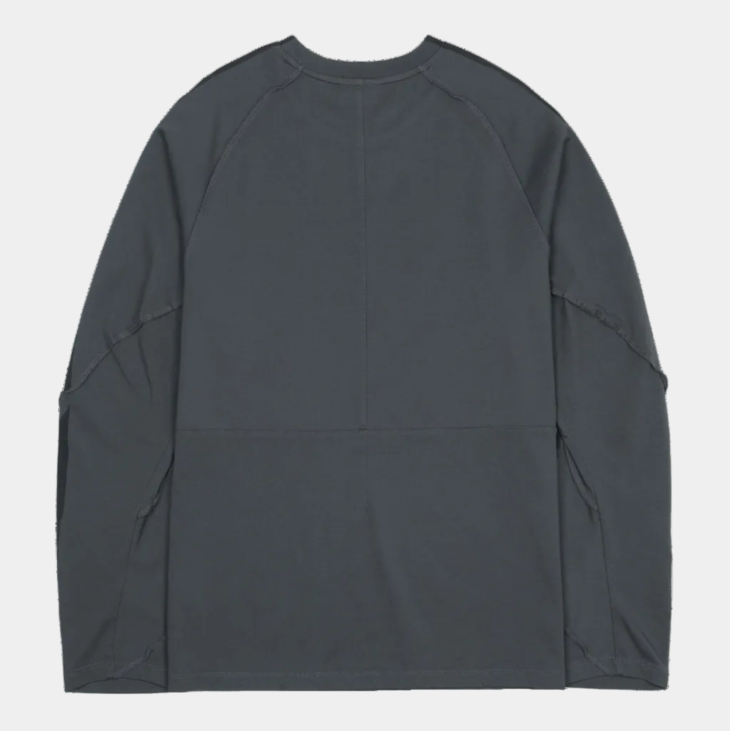 San San Gear Contrast Long Sleeve - Charcoal