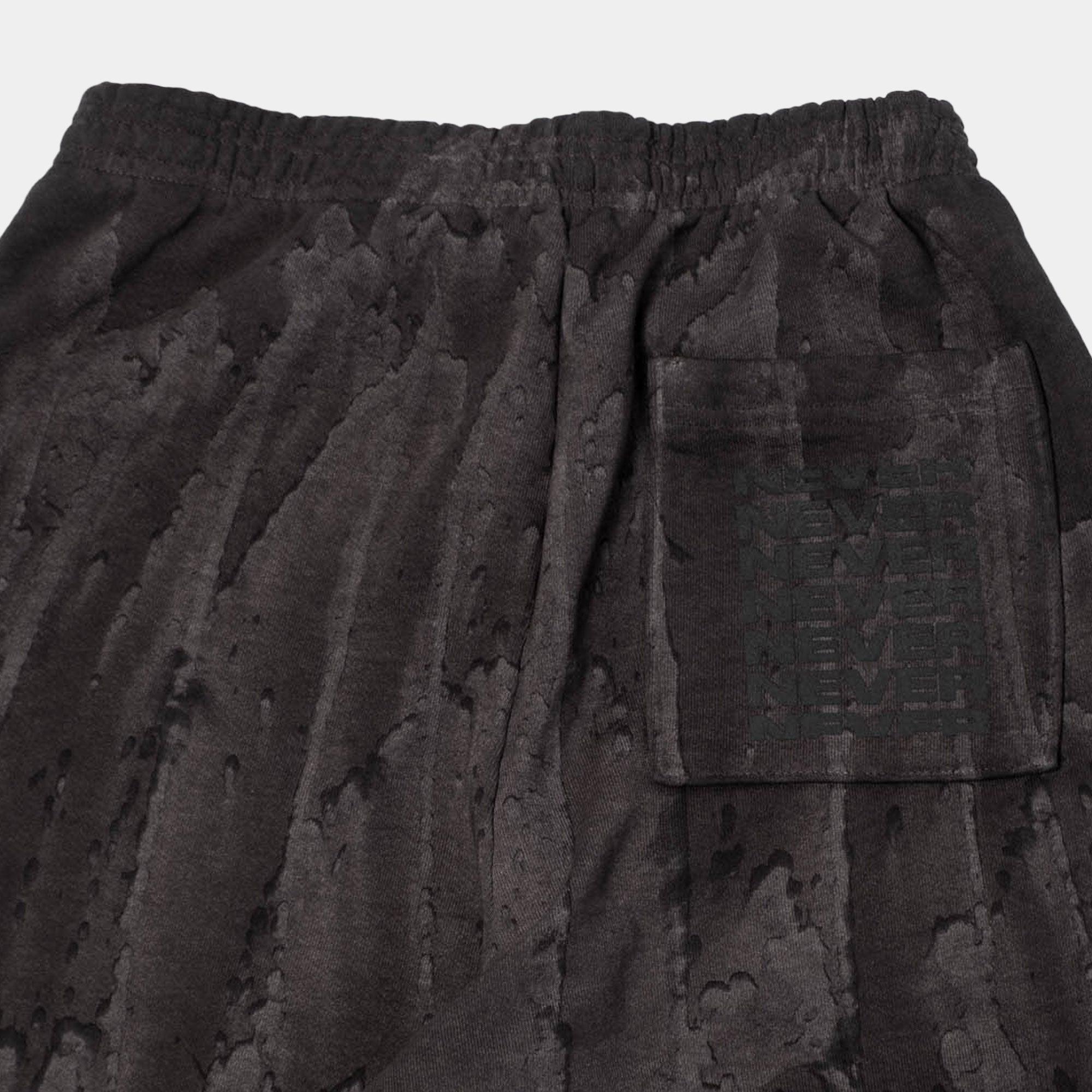 Never Never Concrète Sweatpant - Black - Never Never