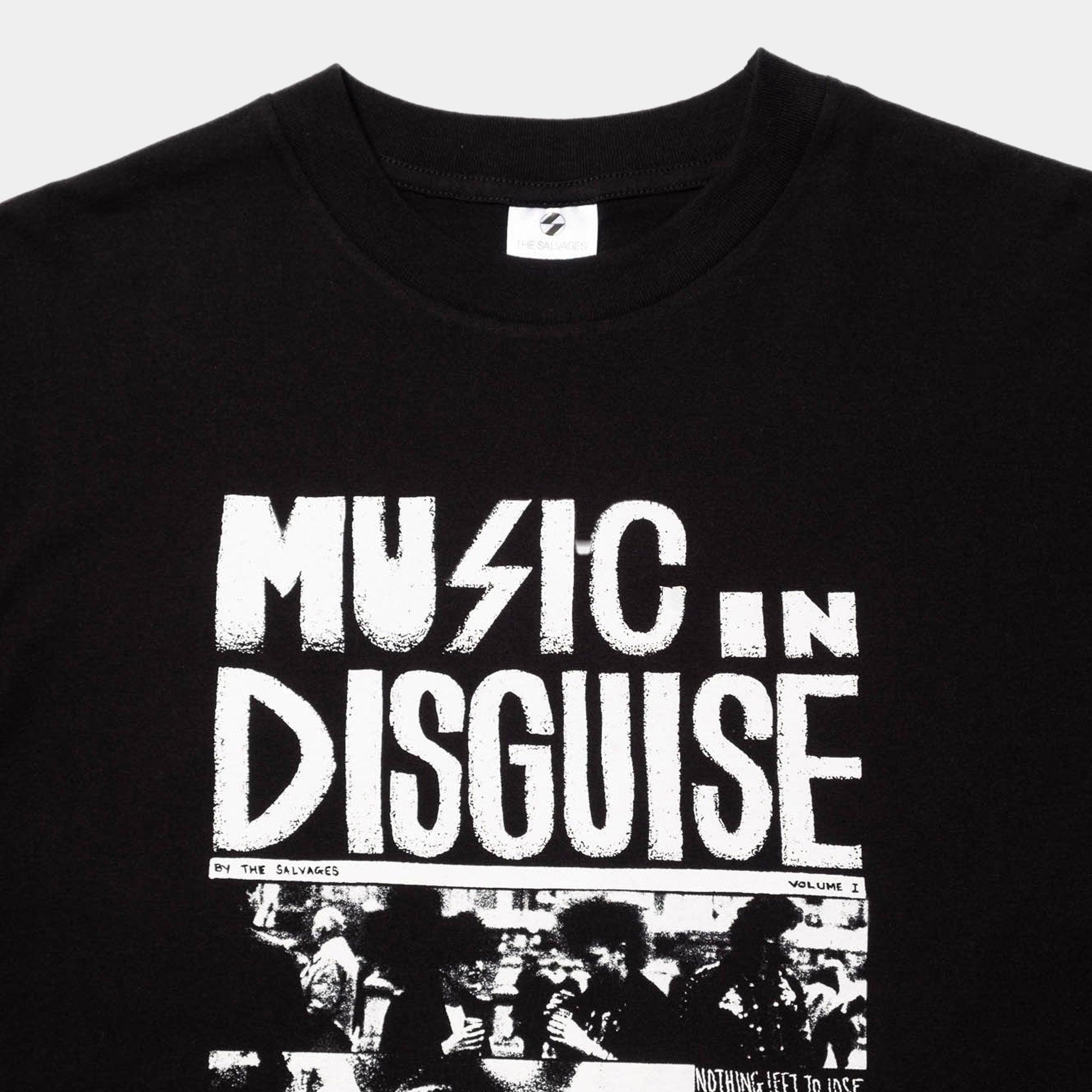 The Salvages Music In Disguise Vol I T-Shirt - Black - Never Never