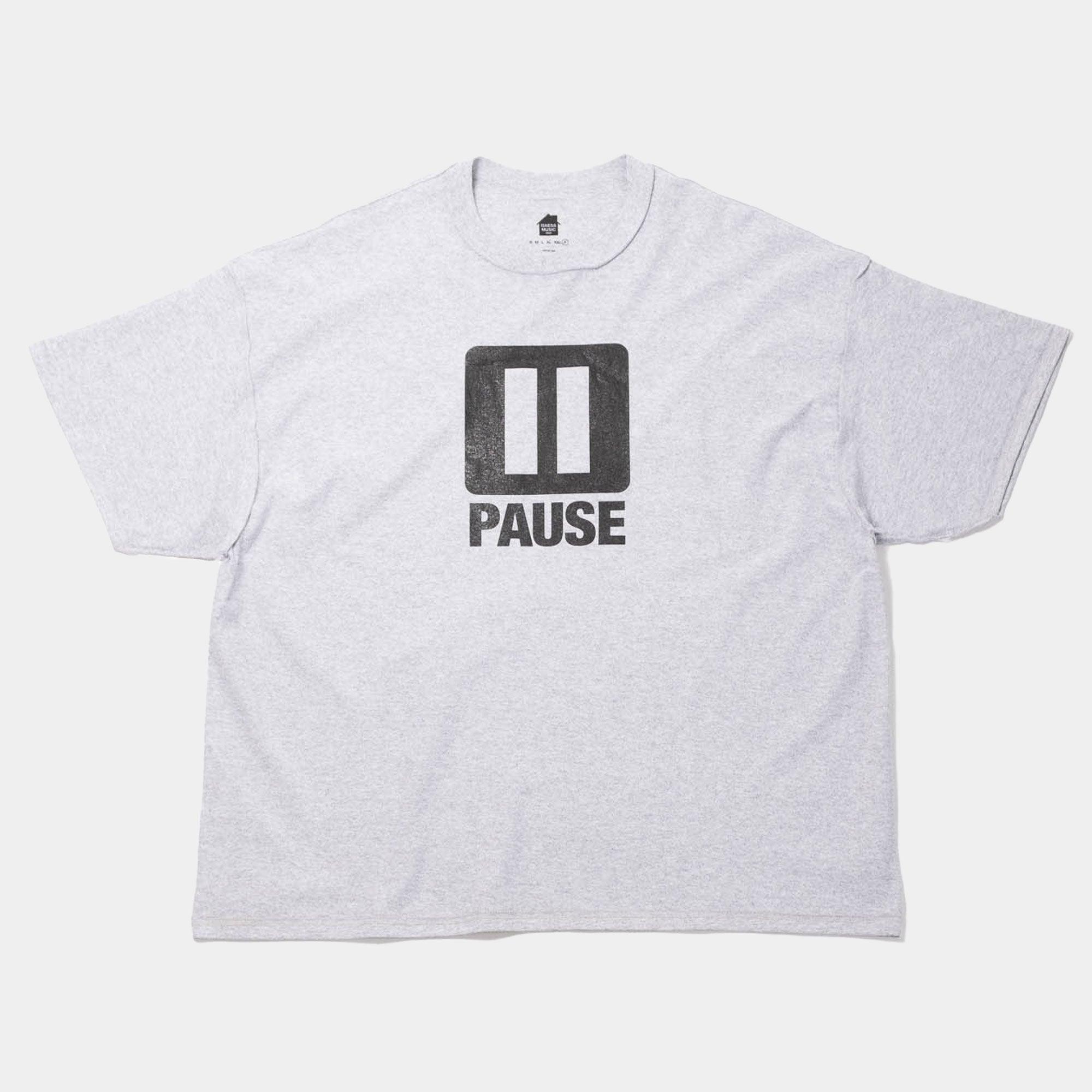 is-ness Pause Tee - Grey - Never Never