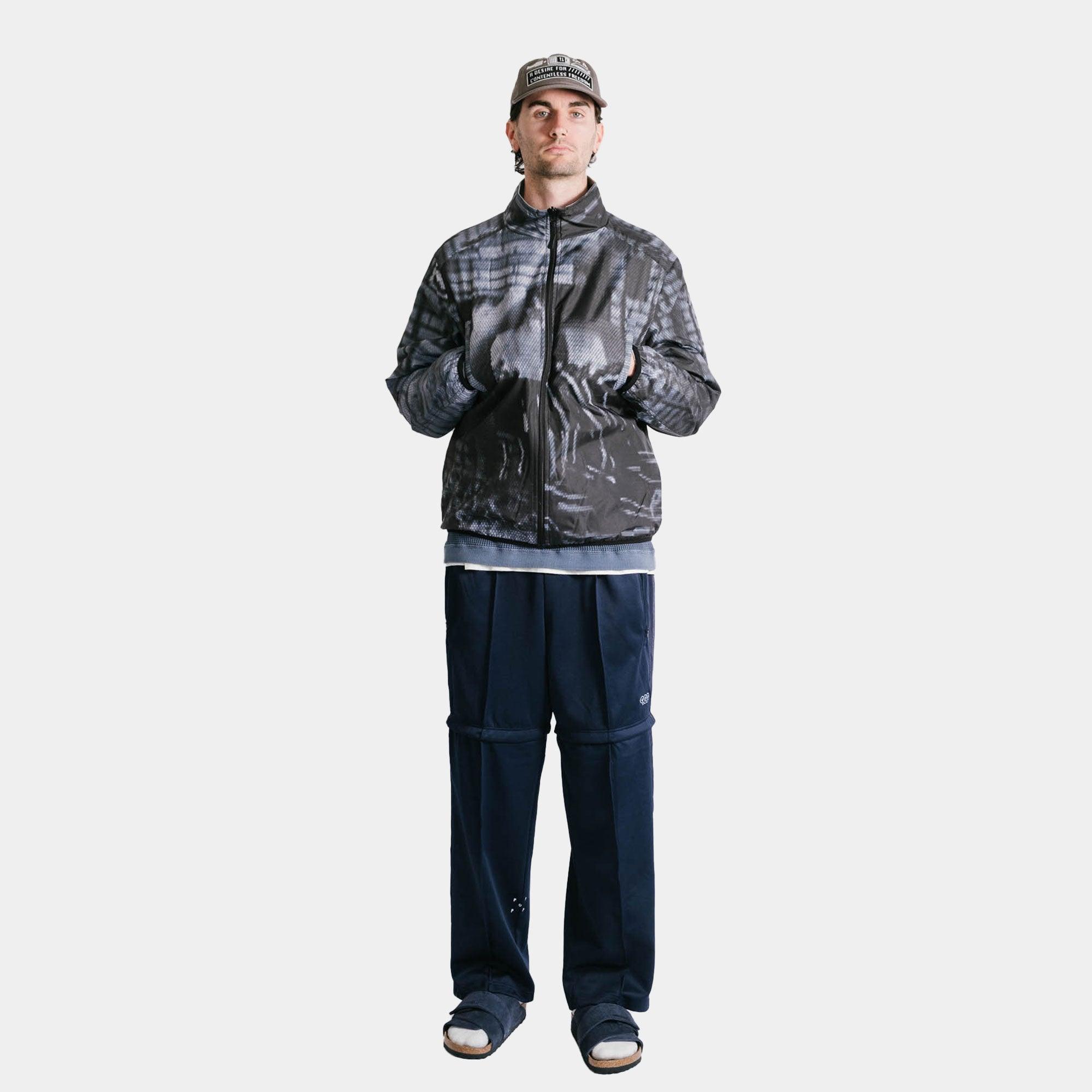 Pop Trading Company Adam Reversible Jacket - Silver - Never Never