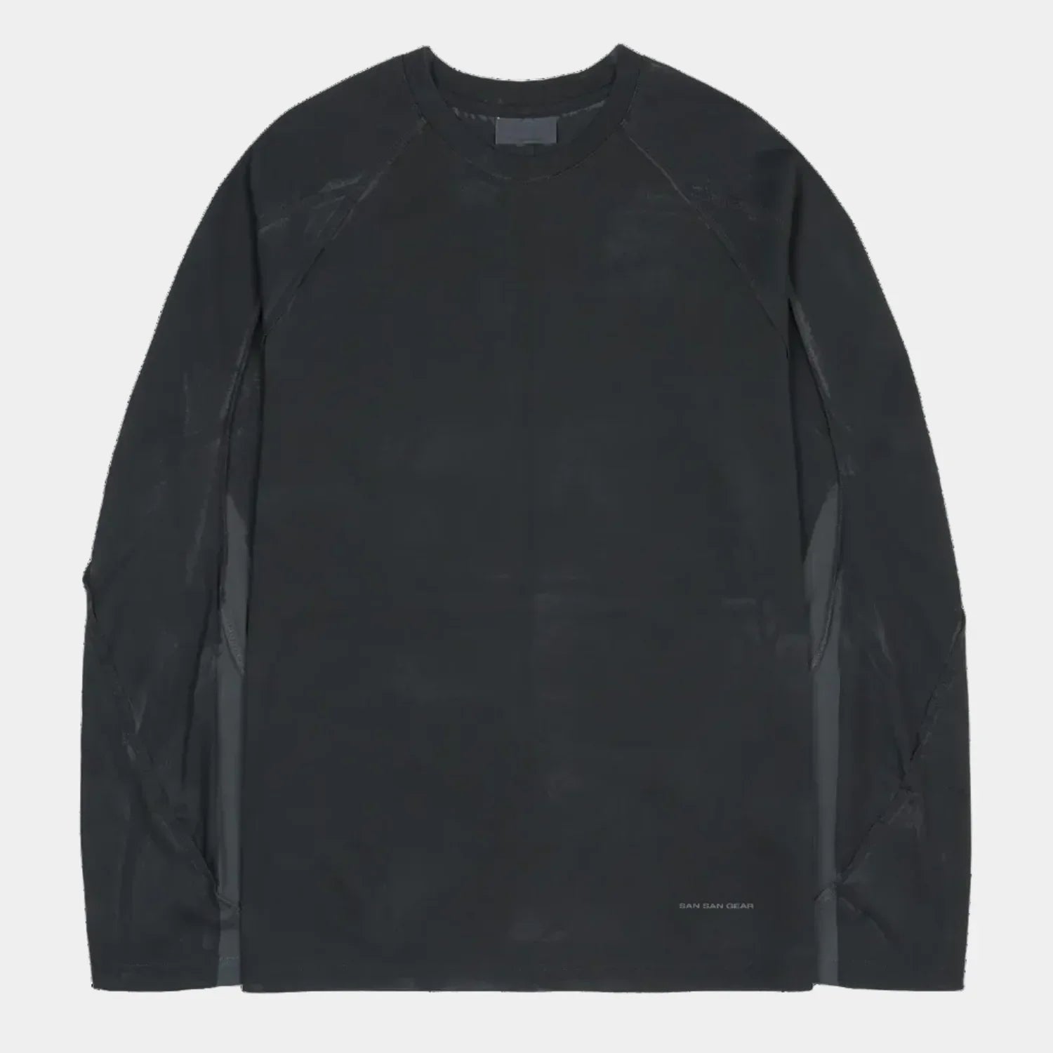 San San Gear Contrast Long Sleeve - Charcoal