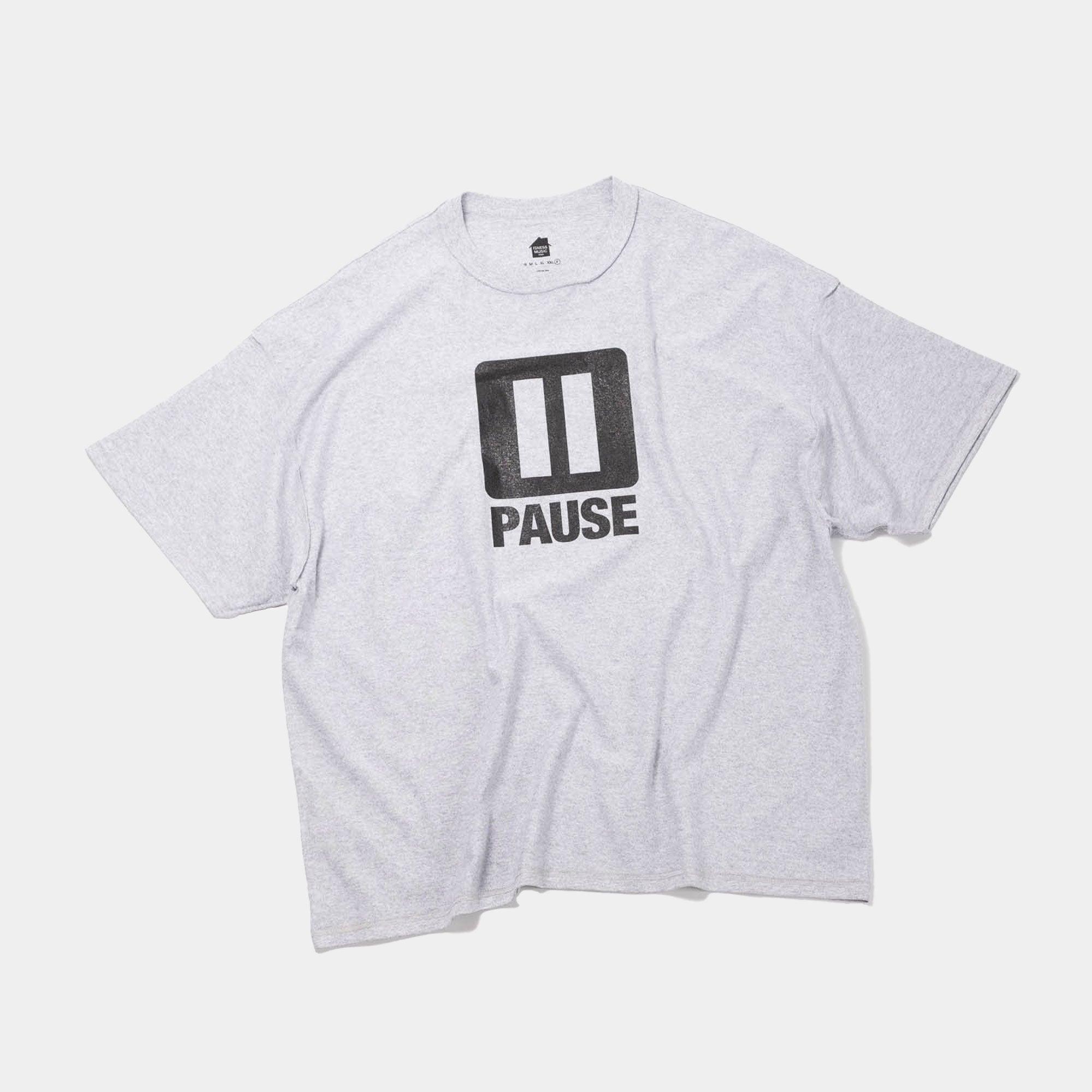 is-ness Pause Tee - Grey - Never Never