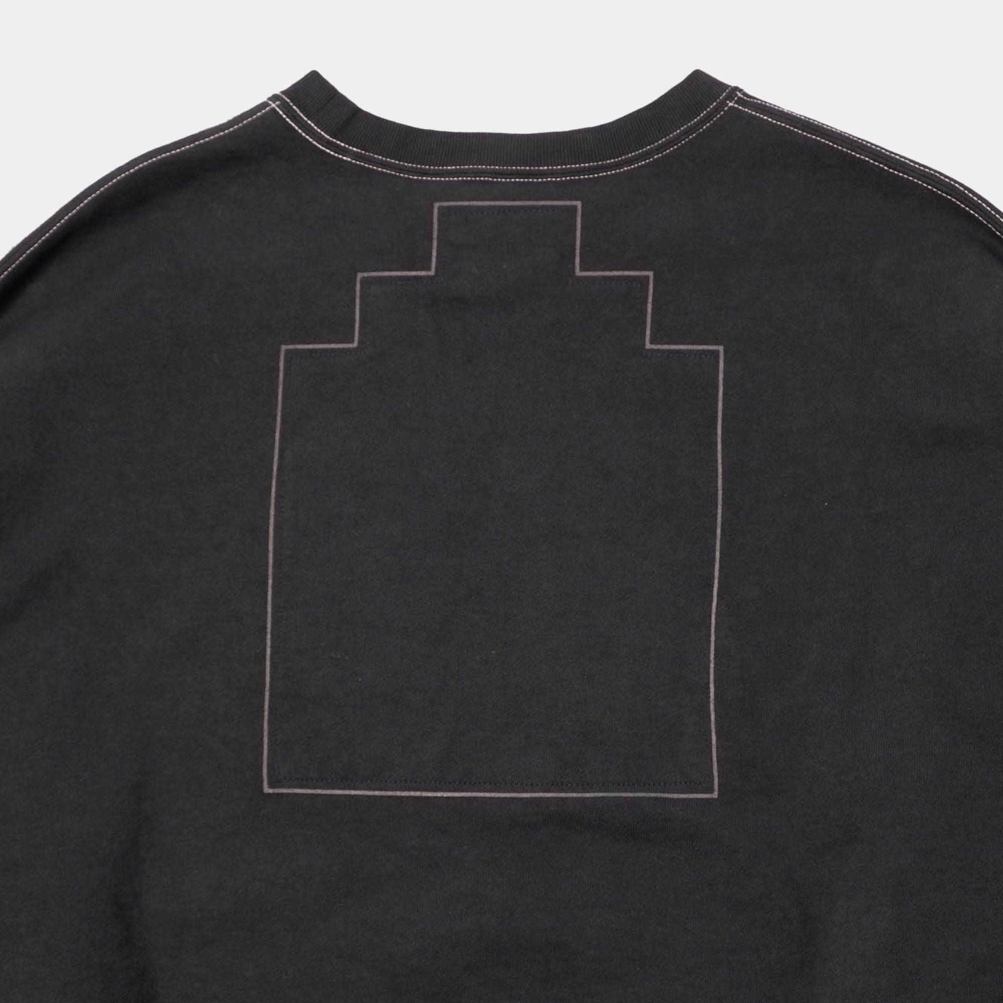 Cav Empt Overdye MD Machines Crew Neck Sweater - Black - Never Never