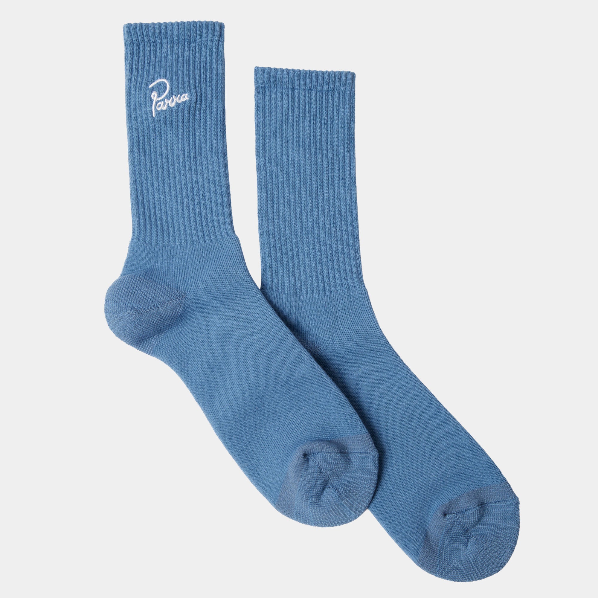 By Parra Signature Crew Socks - Blue