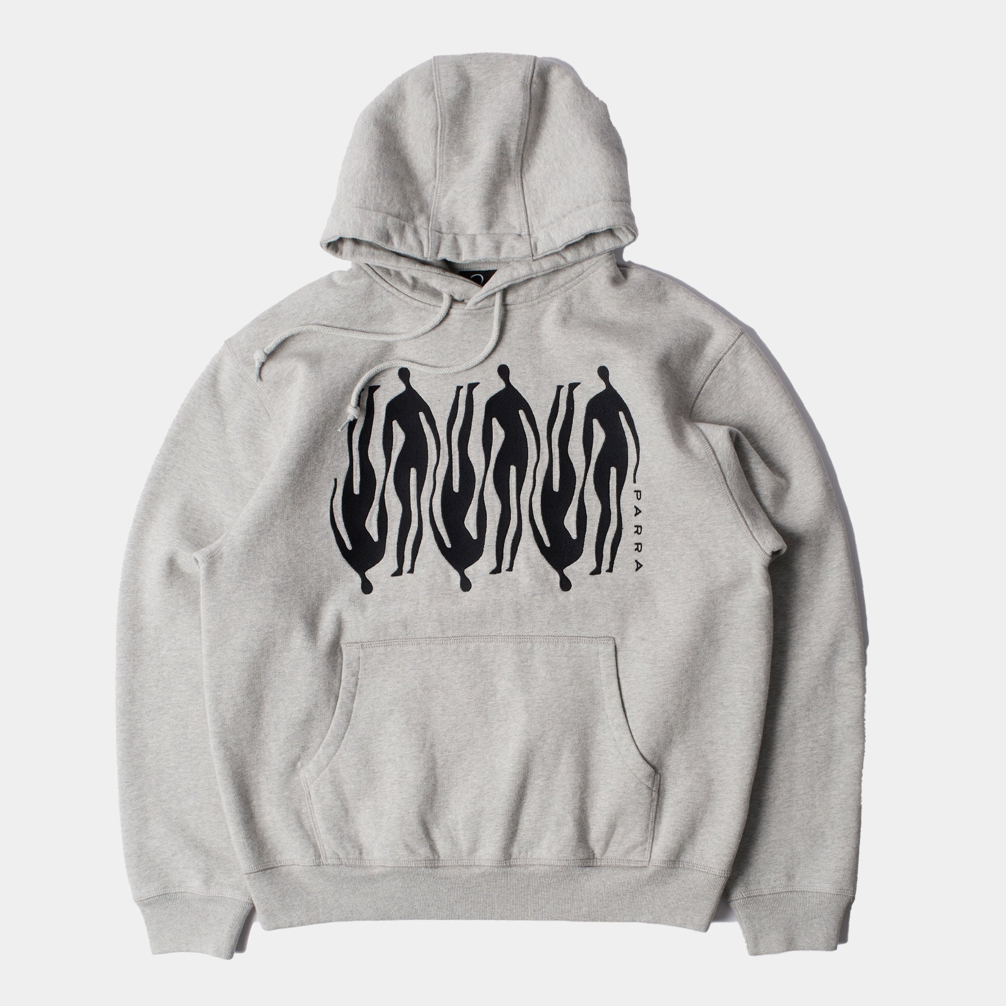 By Parra Connected Guy Hooded Sweatshirt - Heather Grey