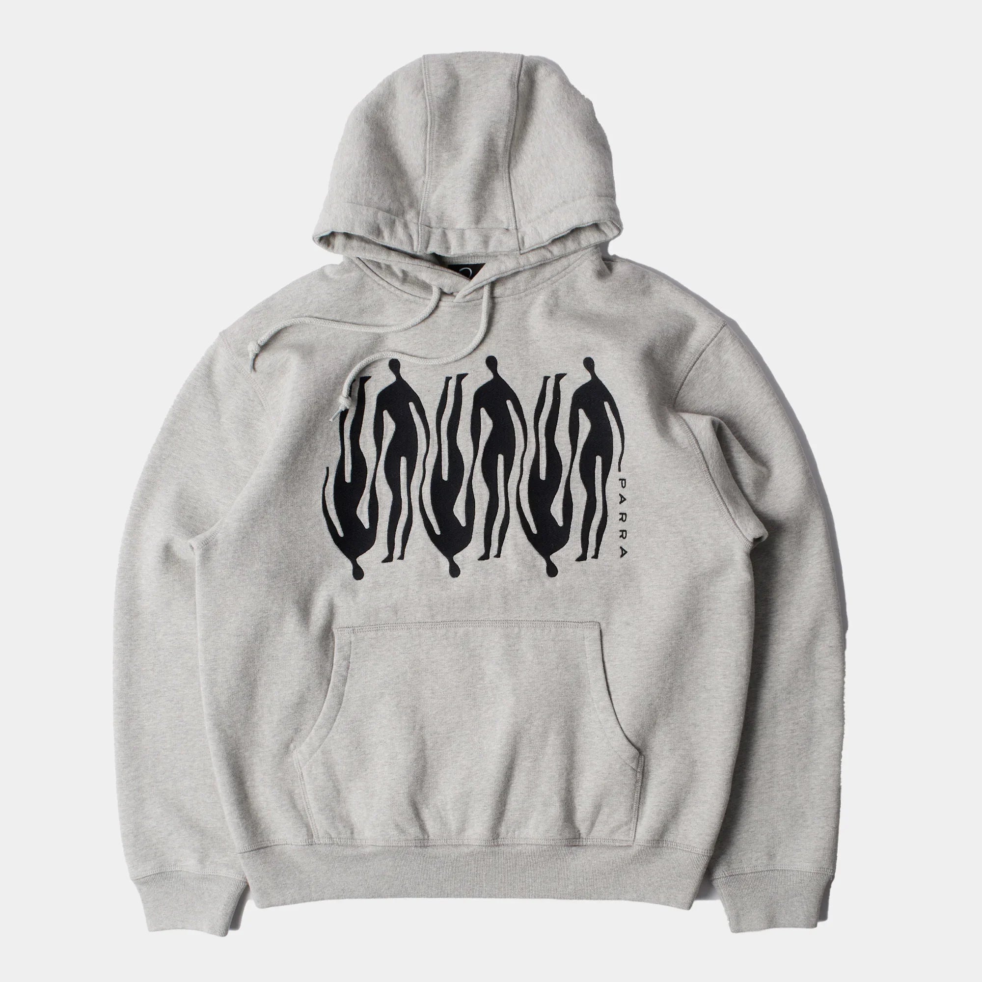 By Parra Connected Guy Hooded Sweatshirt - Heather Grey