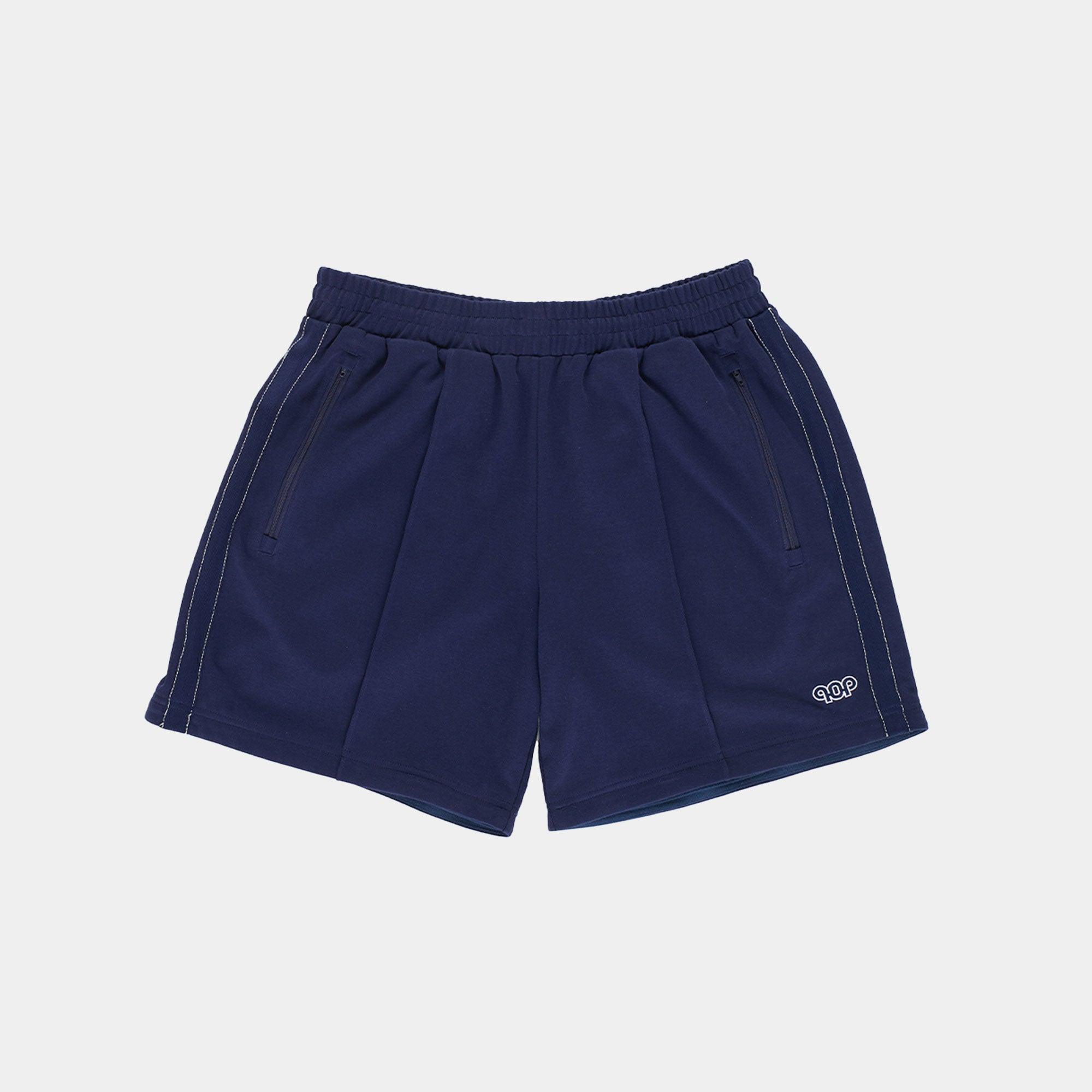 Pop Trading Company Pub Zip Off Track Pants - Navy - Never Never