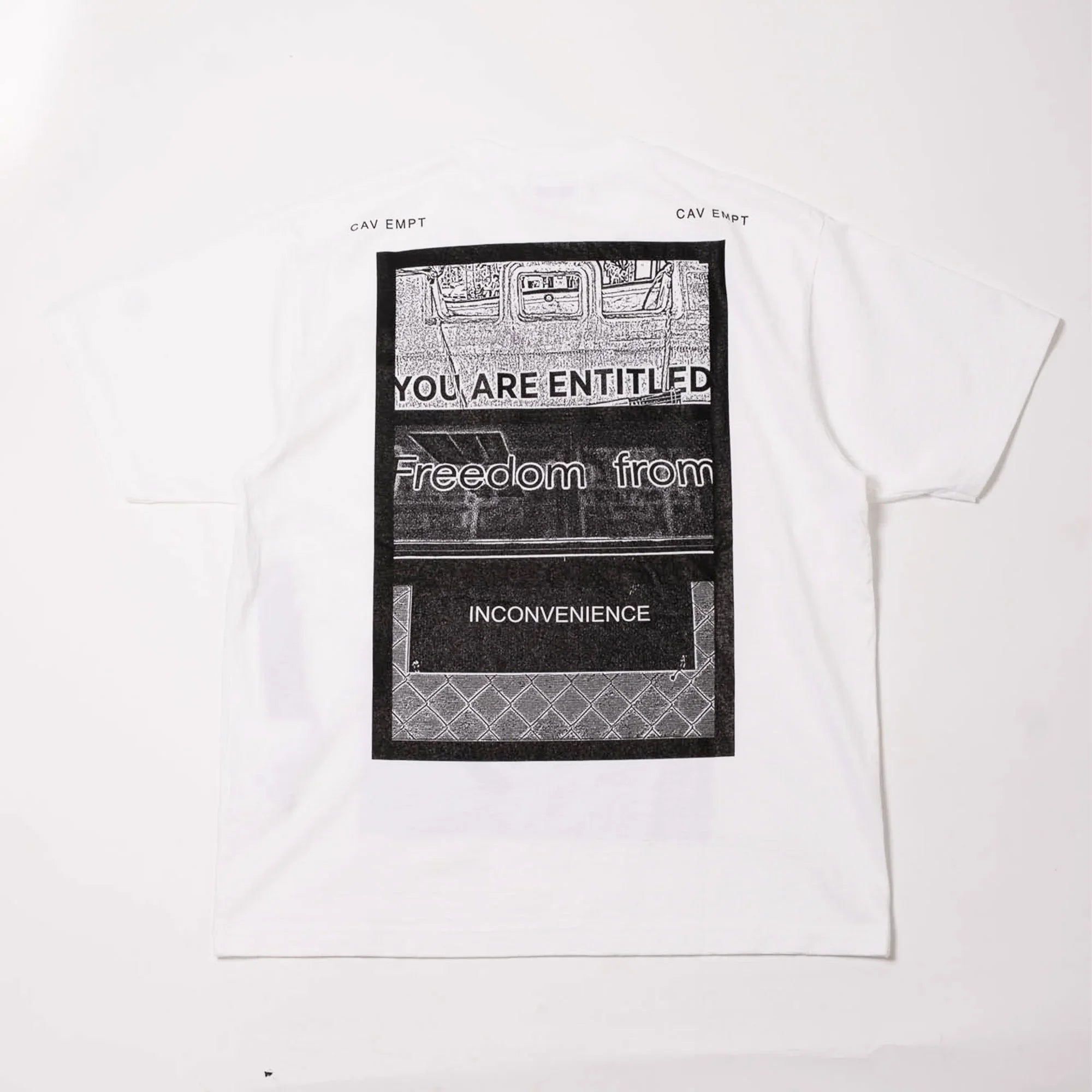 Cav Empt MD UbiquitEyes/TWOFER T-Shirt - White