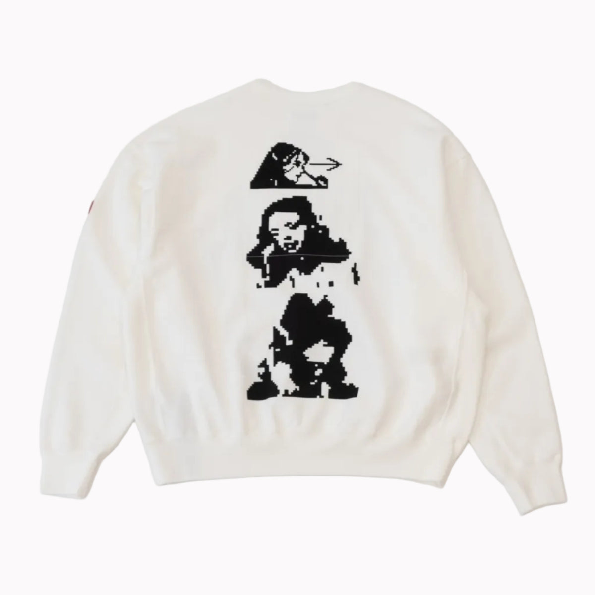 Cav Empt PORTRAY Crew Neck Sweater - White
