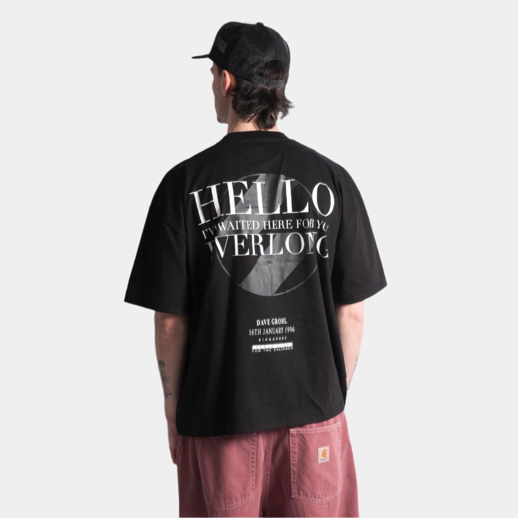 The Salvages Everlong OS T-Shirt - Black - Never Never