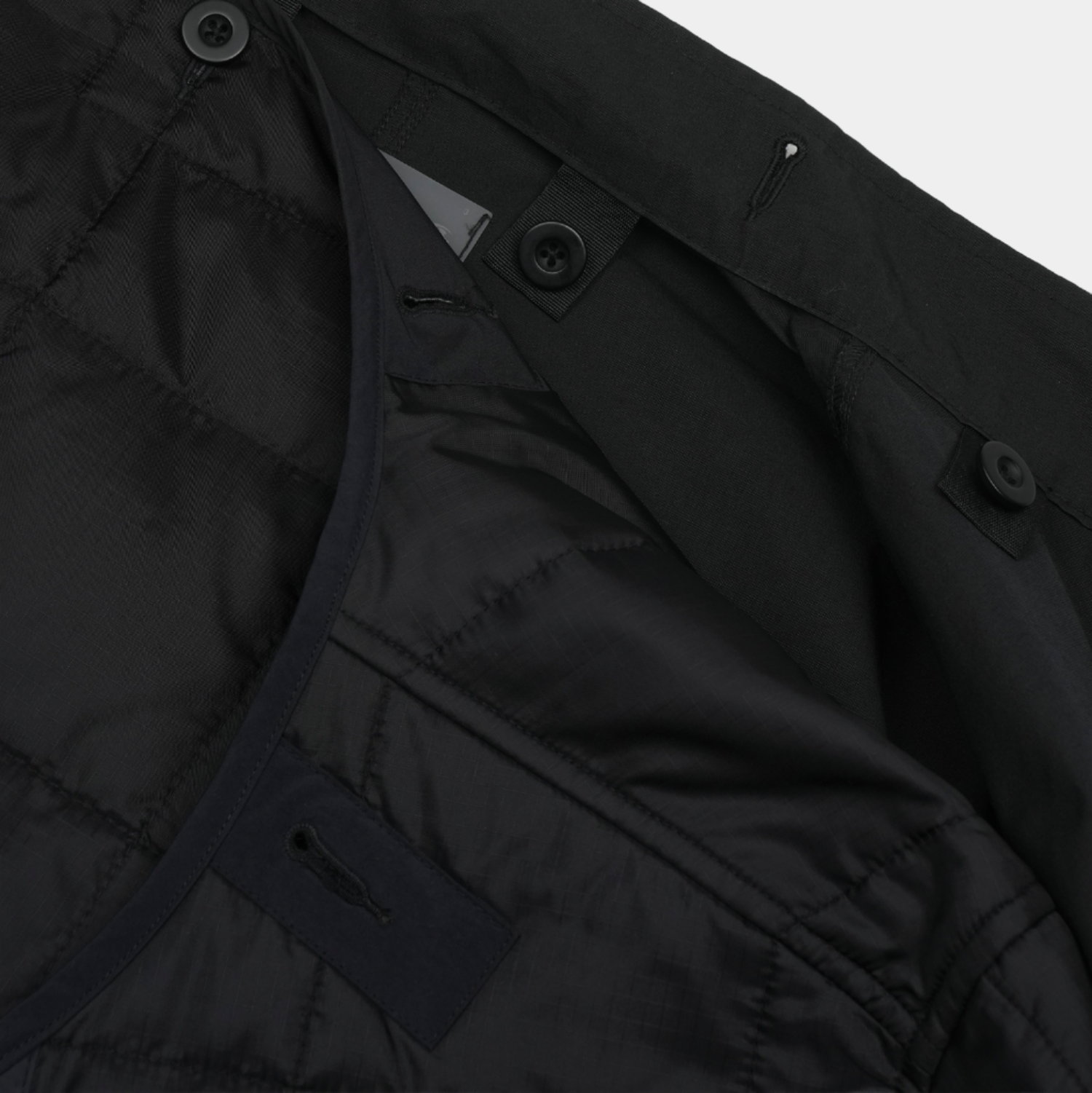 San San Gear Zipper Field Parka - Black