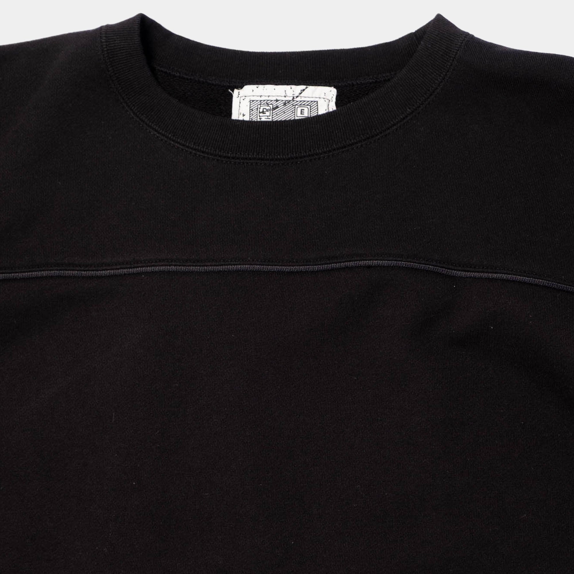 Cav Empt Cotton Track Crew Neck Sweater - Black