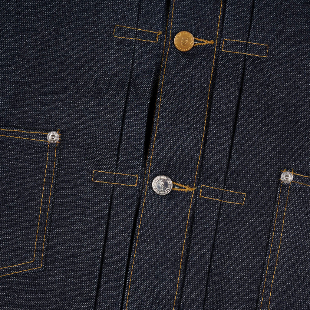 Brain Dead x A.P.C. Selvedge Trucker Jacket - Indigo