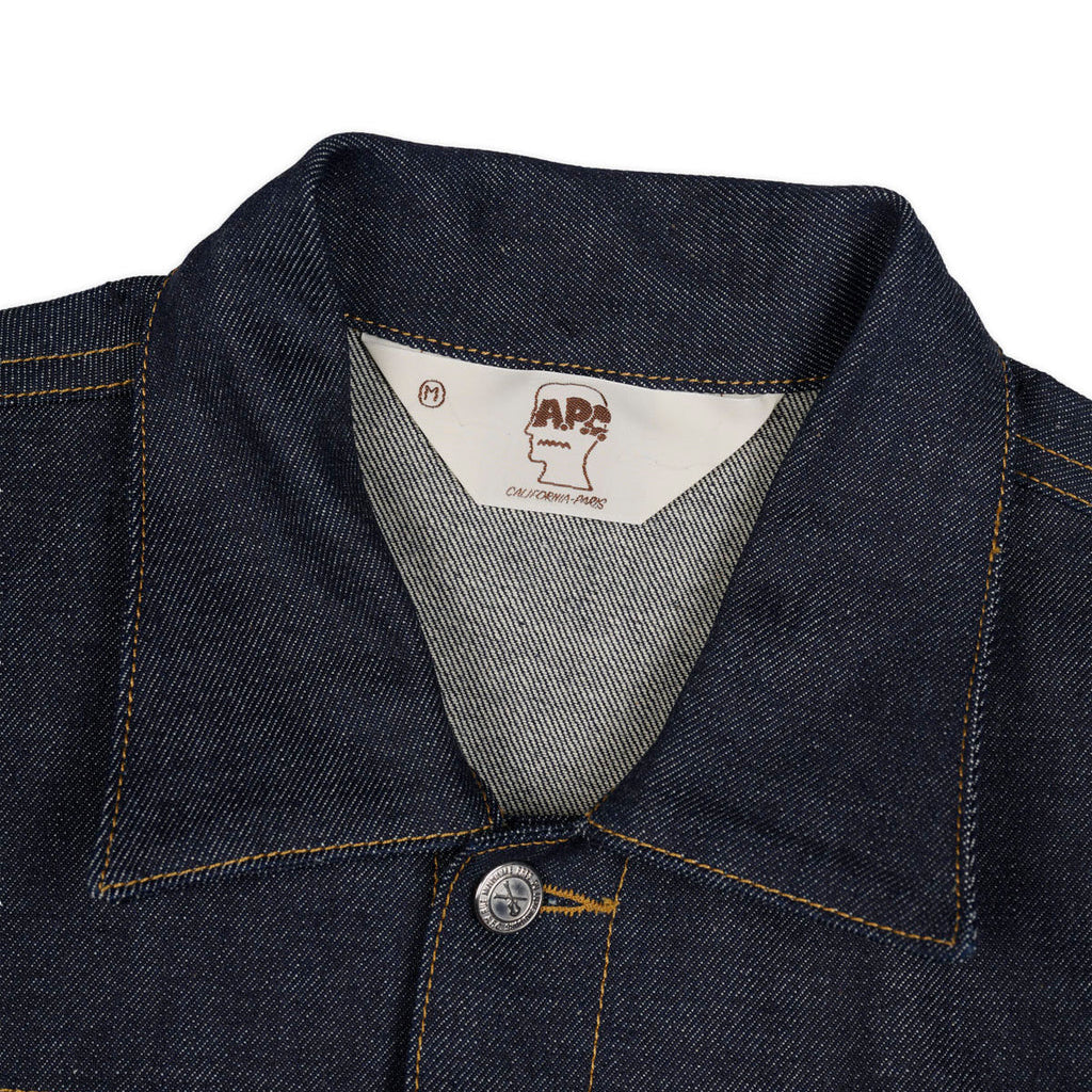 Brain Dead x A.P.C. Selvedge Trucker Jacket - Indigo