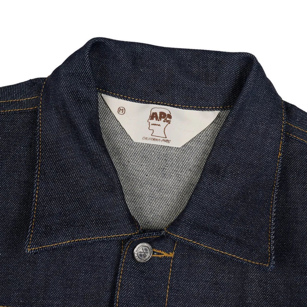 Brain Dead x A.P.C. Selvedge Trucker Jacket - Indigo