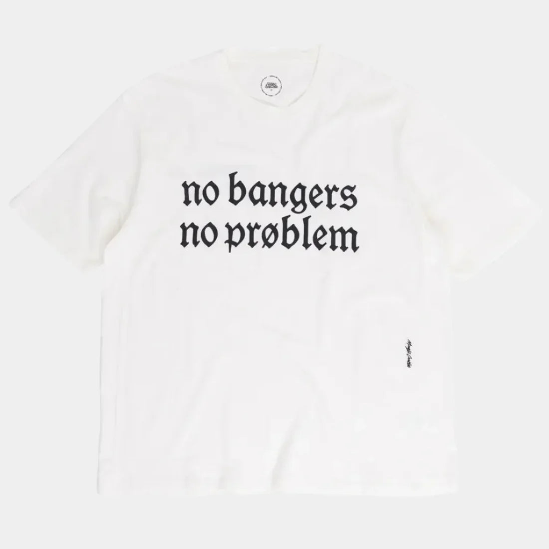 ACMH No Bangers T-Shirt - Off White