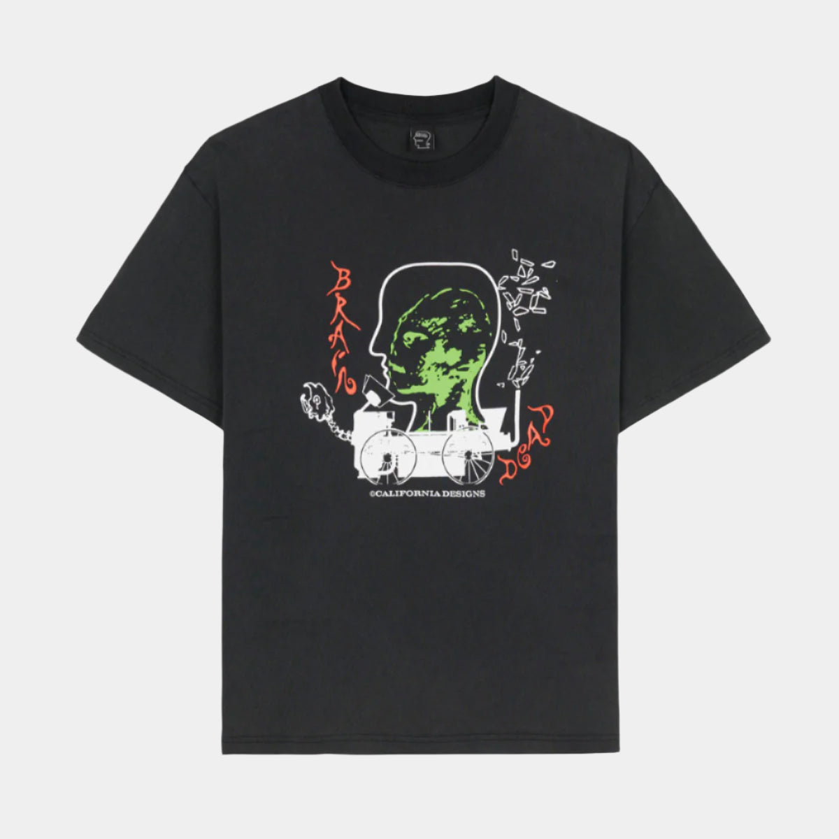 Brain Dead Alien Tractor T-Shirt - Black