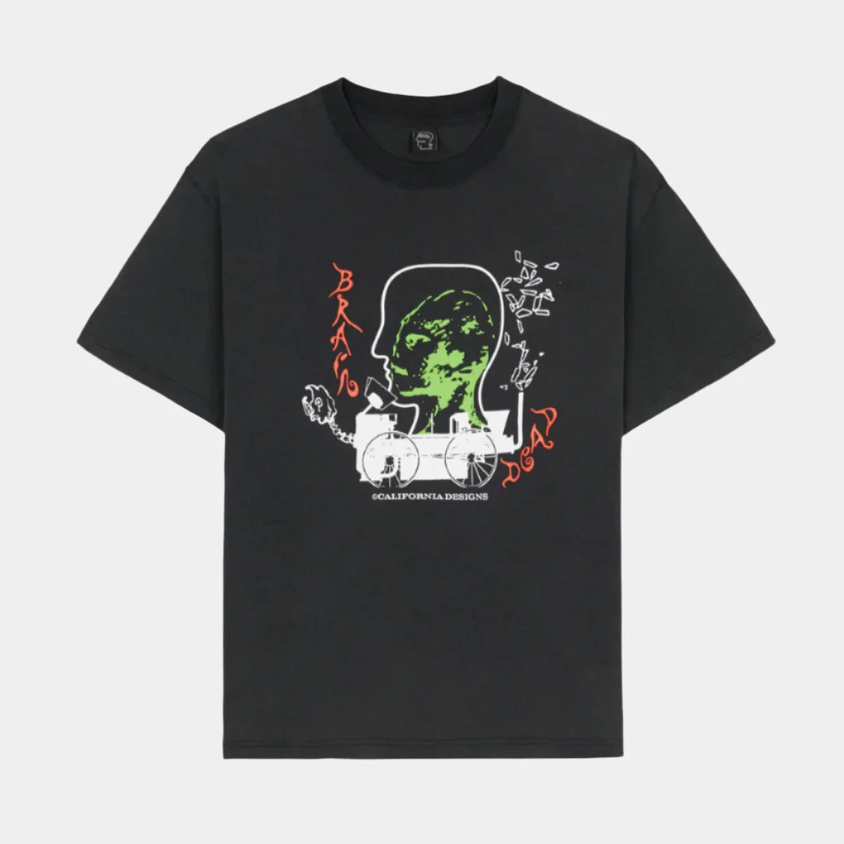 Brain Dead Alien Tractor T-Shirt - Black