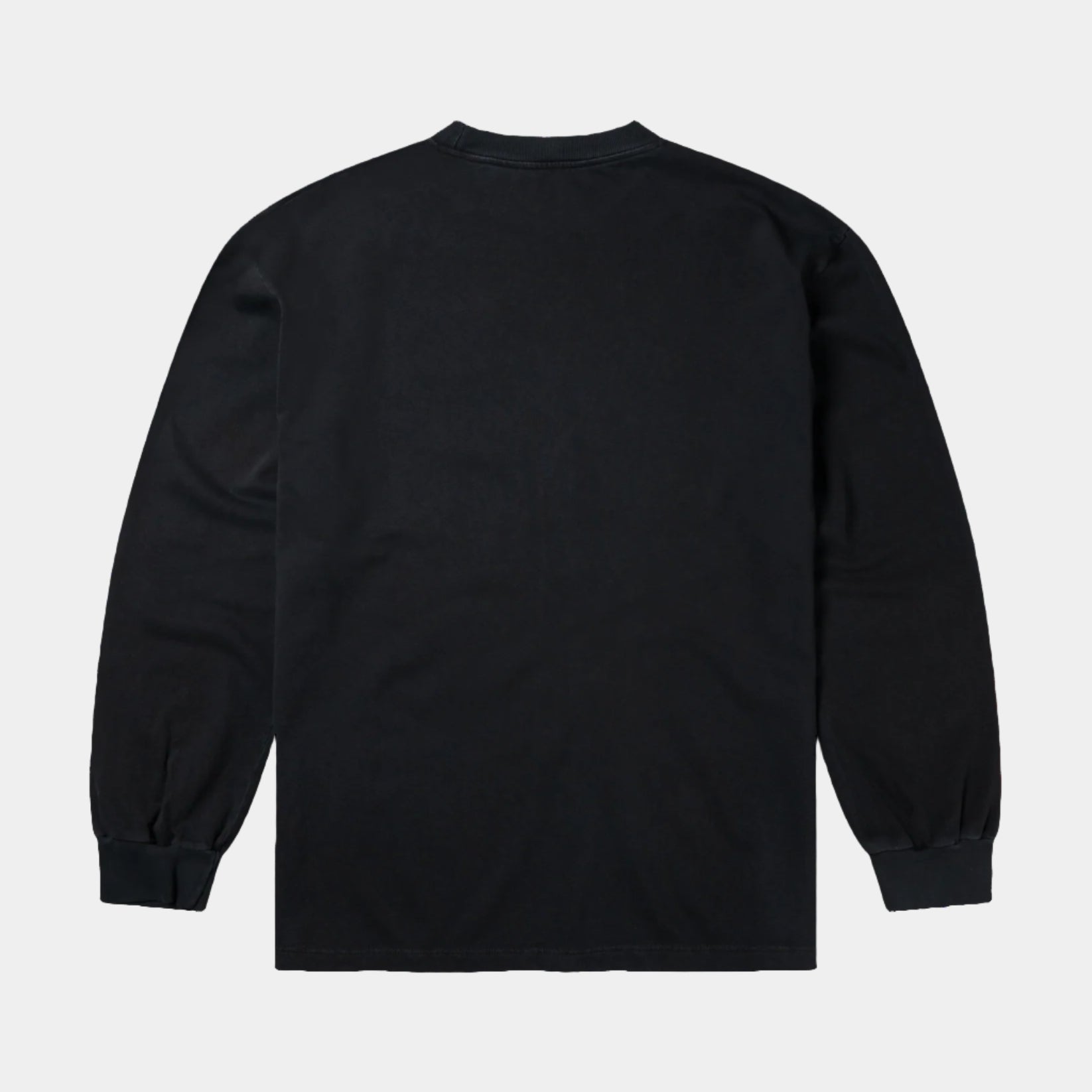 Aries Faded Grunge LS Tee - Black