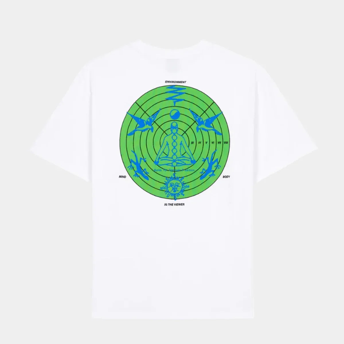 Brain Dead Ancient Ways T-Shirt - White - Never Never