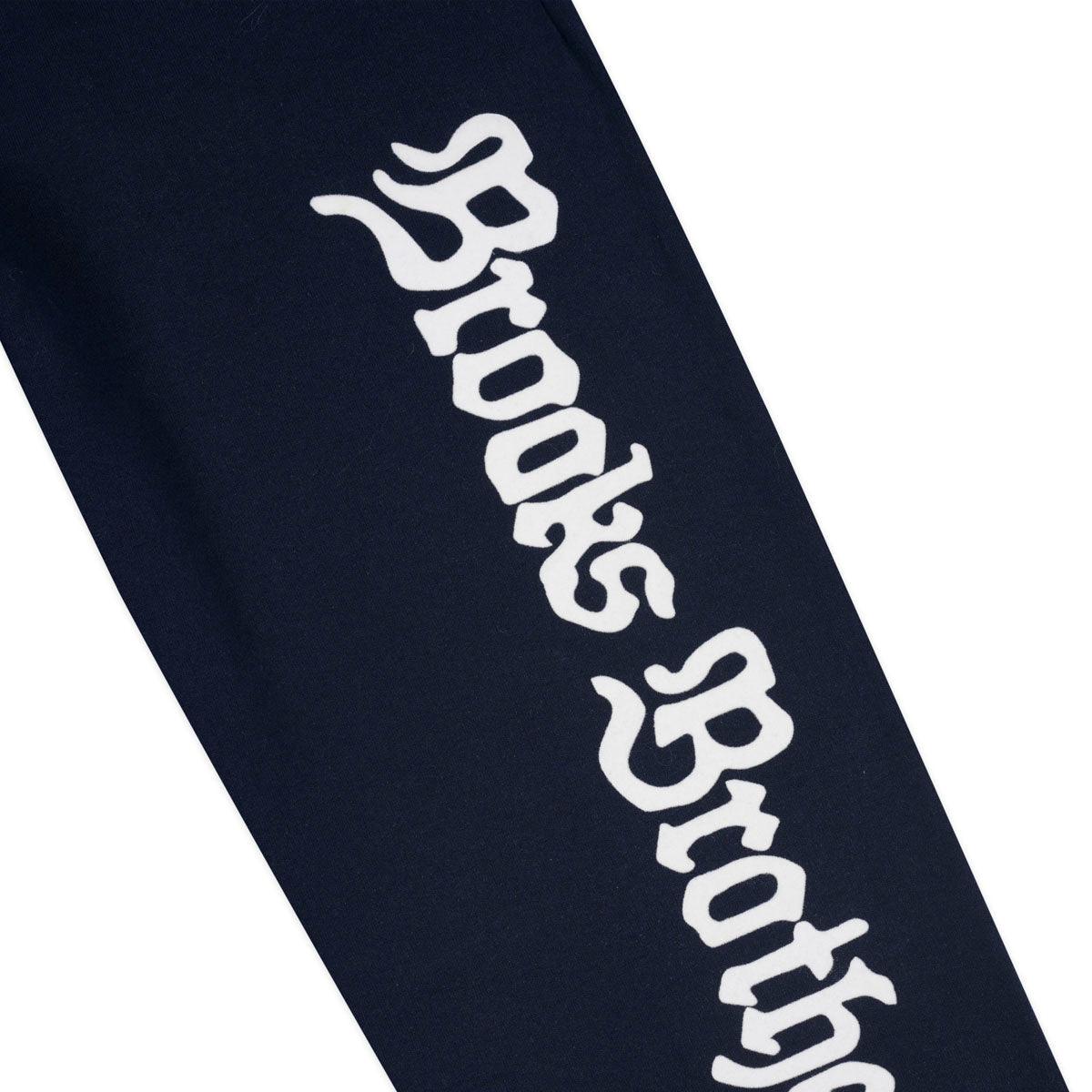 Brain Dead x Brooks Brothers Collegiate Sweatpant - Navy - Never Never