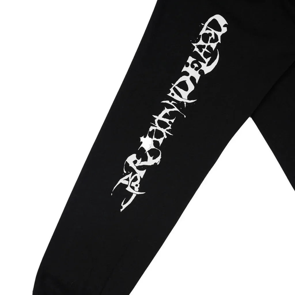 Brain Dead Skull Mech Long Sleeve T-Shirt - Black