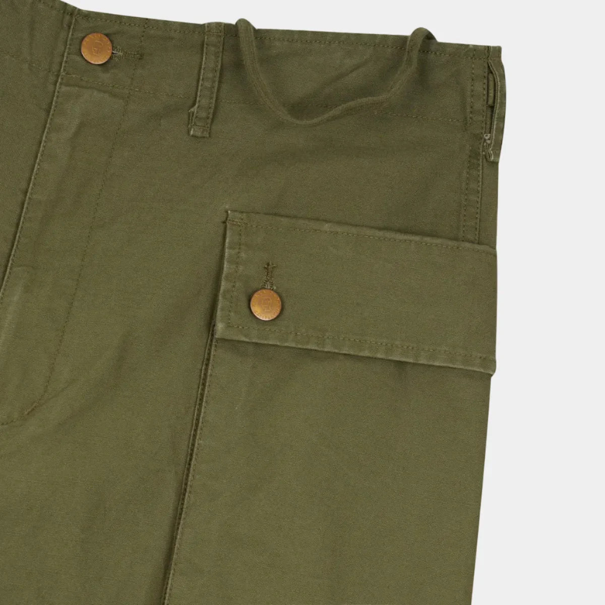 Brain Dead Canvas Overpant - Olive - Never Never
