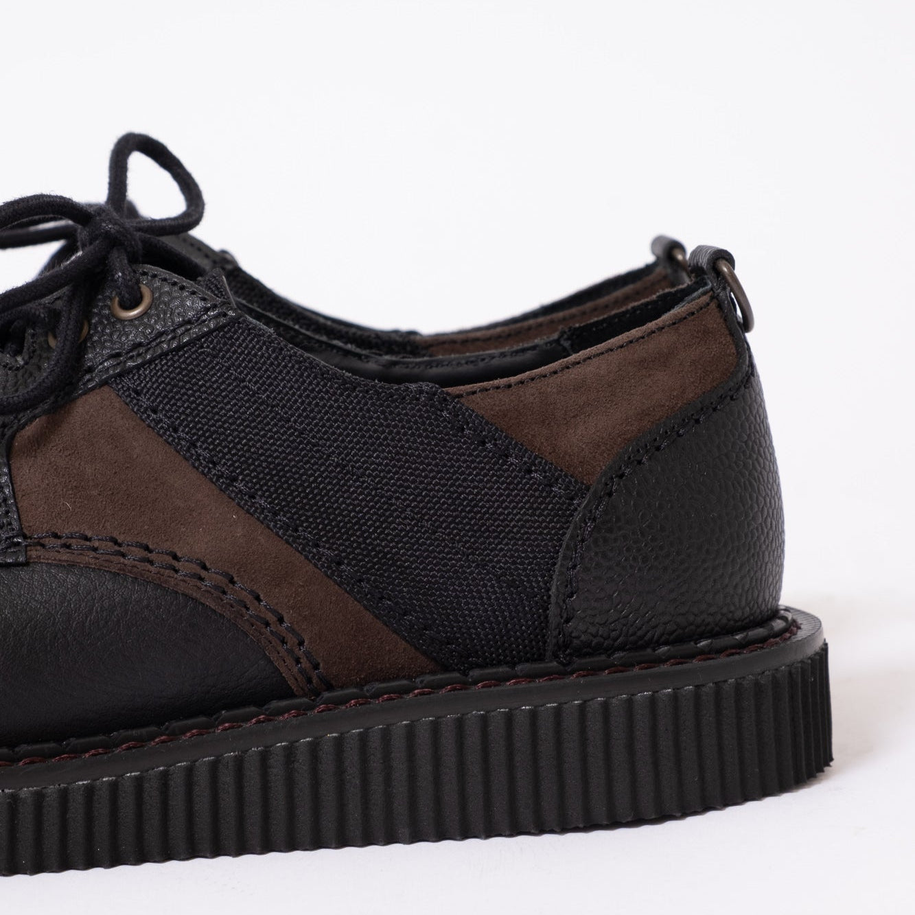 Nicholas Daley x George Cox Rebel Derby Shoe - Black