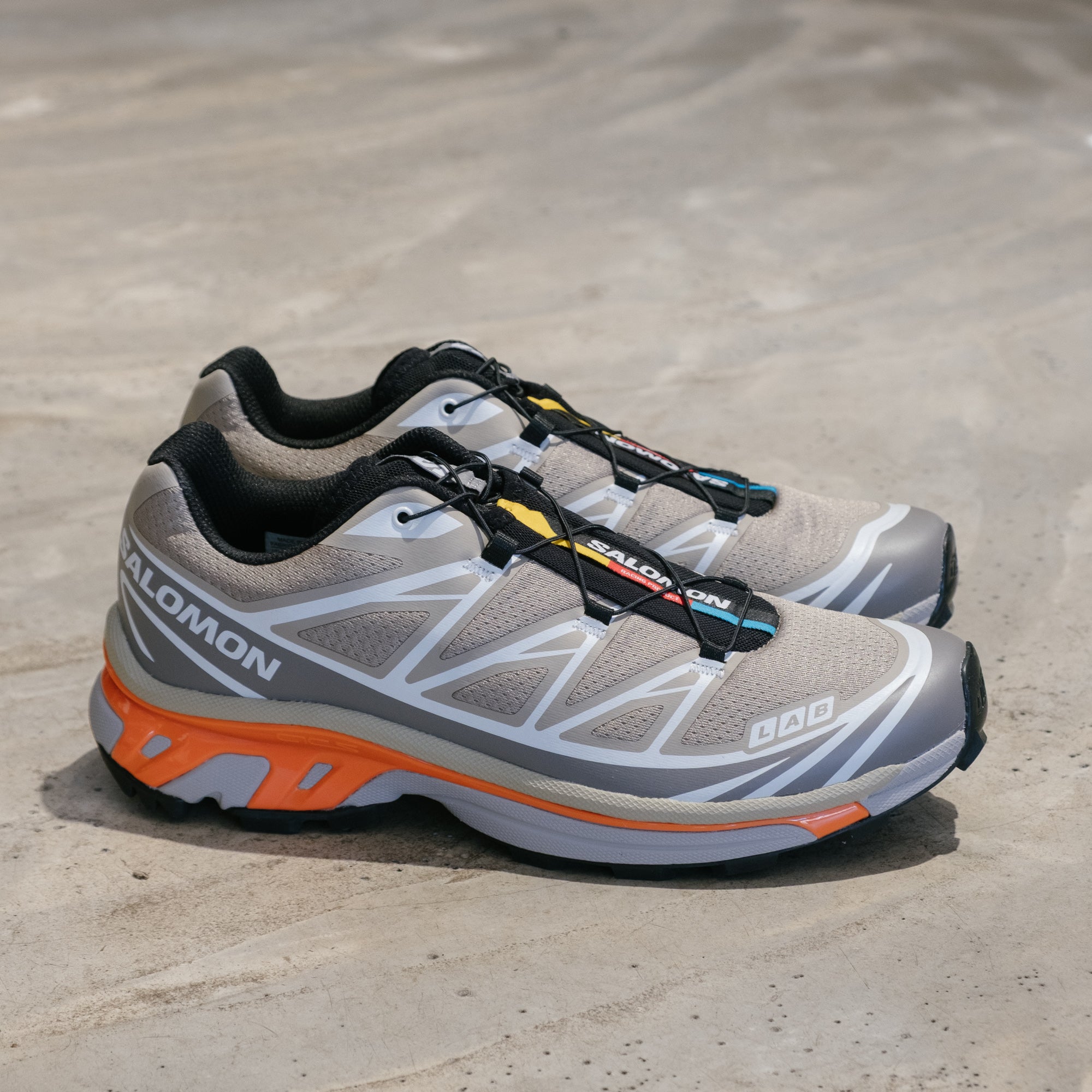 Salomon XT-6 Shoes - Silver Sage/Cloudburst/Dragon Fire