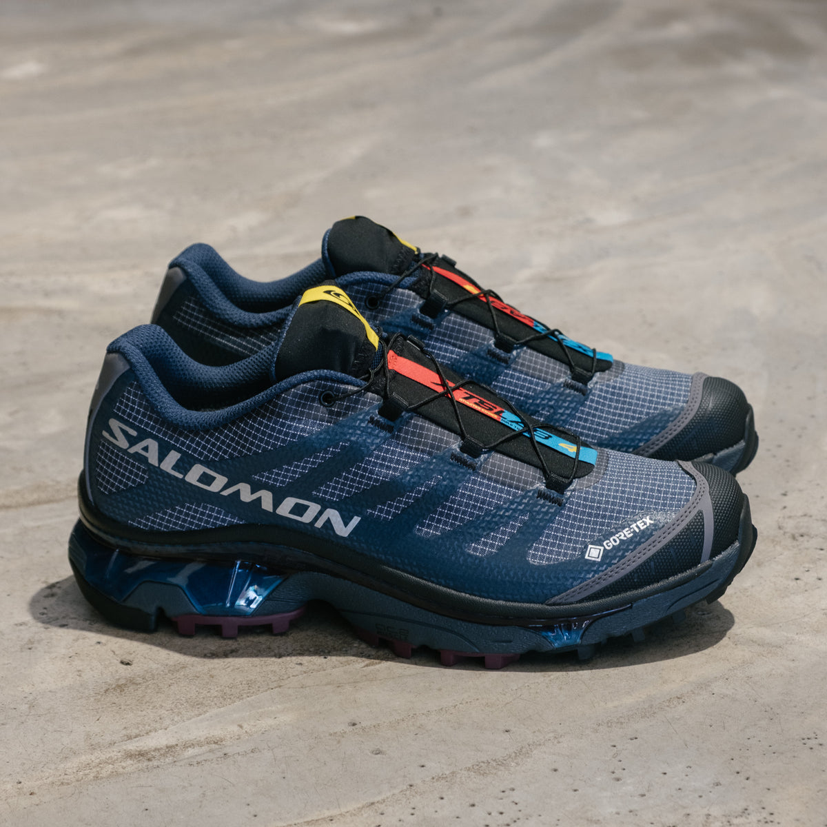 Salomon XT-4 OG GTX - Spellbound/Maritime Blue/Maroon Banner