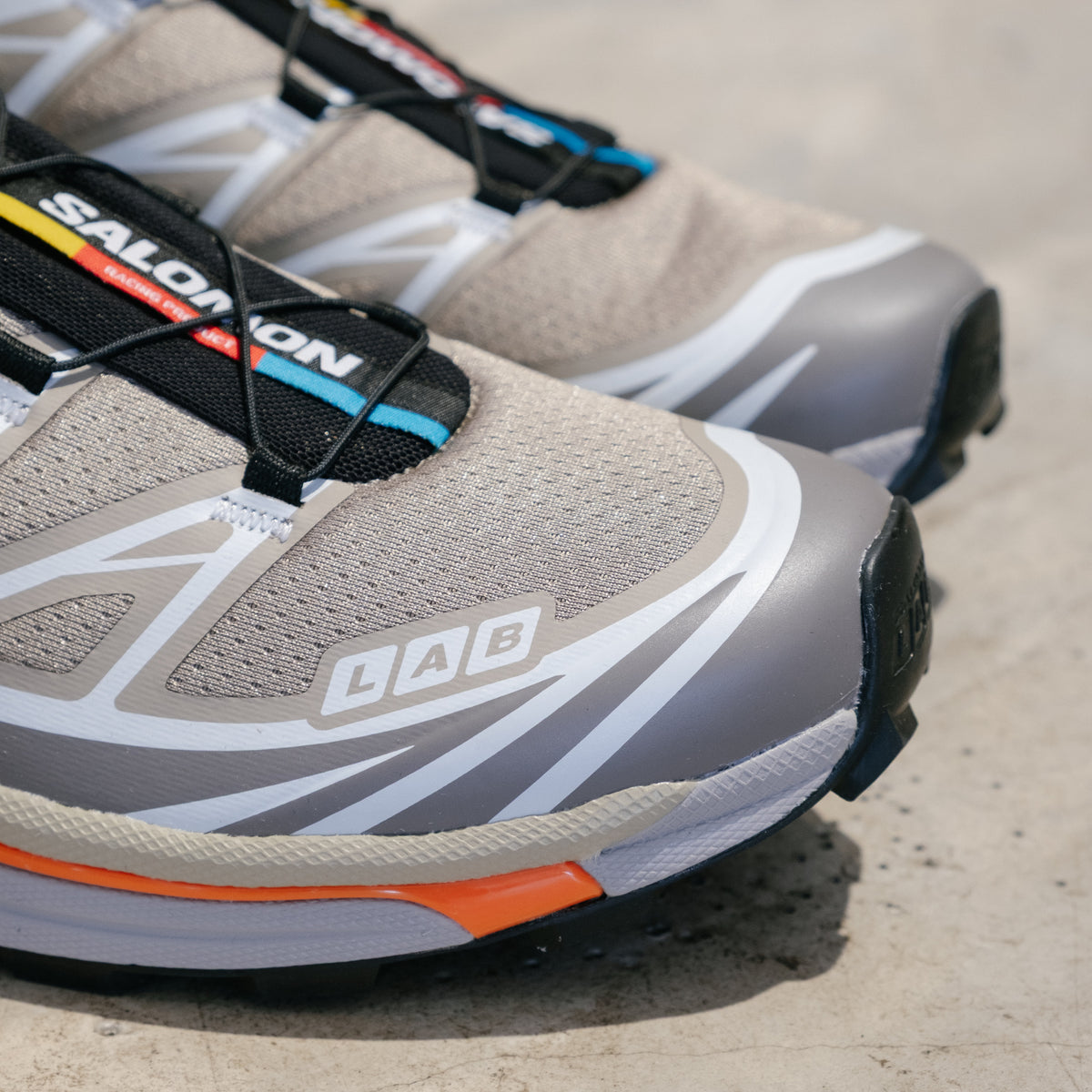 Salomon XT-6 Shoes - Silver Sage/Cloudburst/Dragon Fire