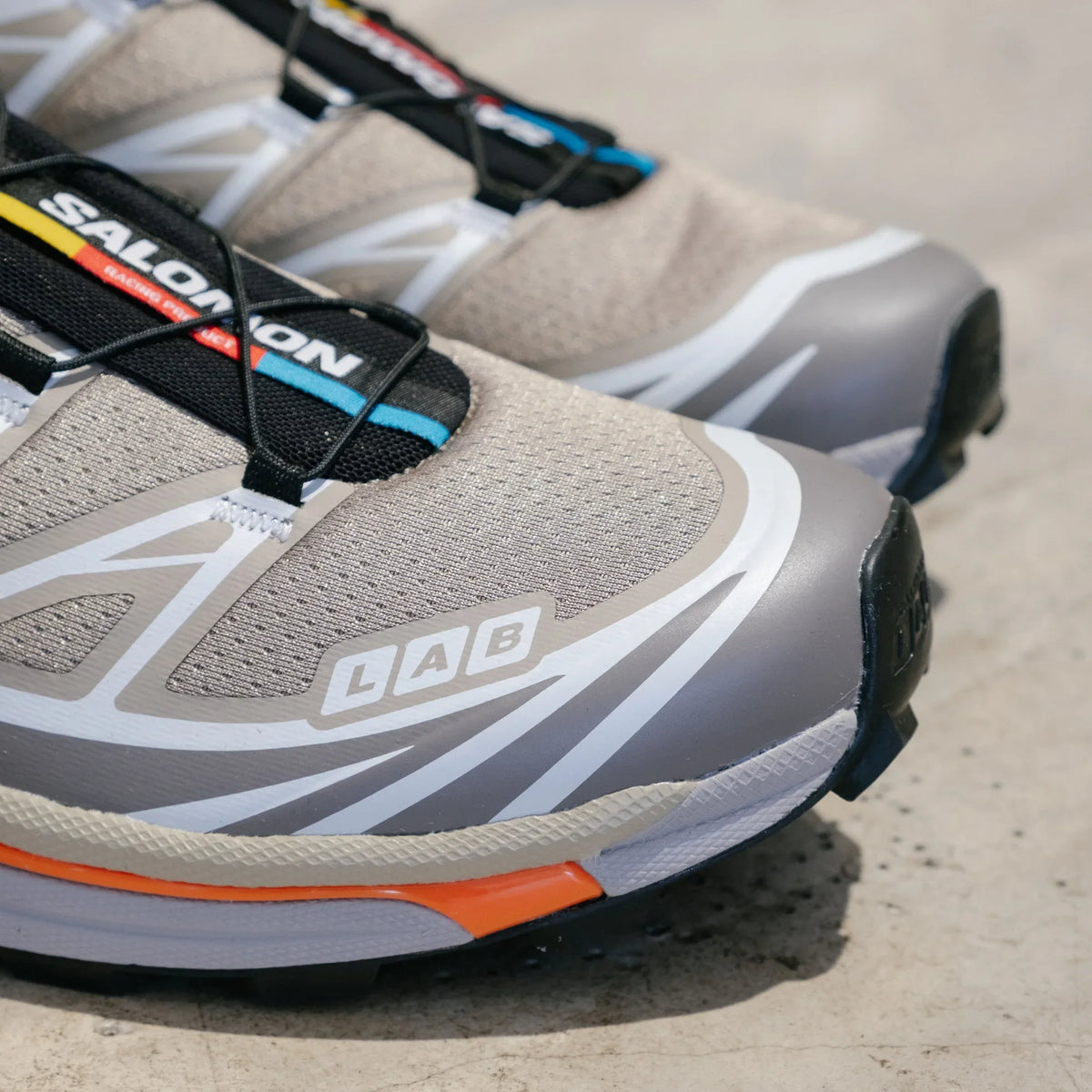 Salomon XT-6 Shoes - Silver Sage/Cloudburst/Dragon Fire