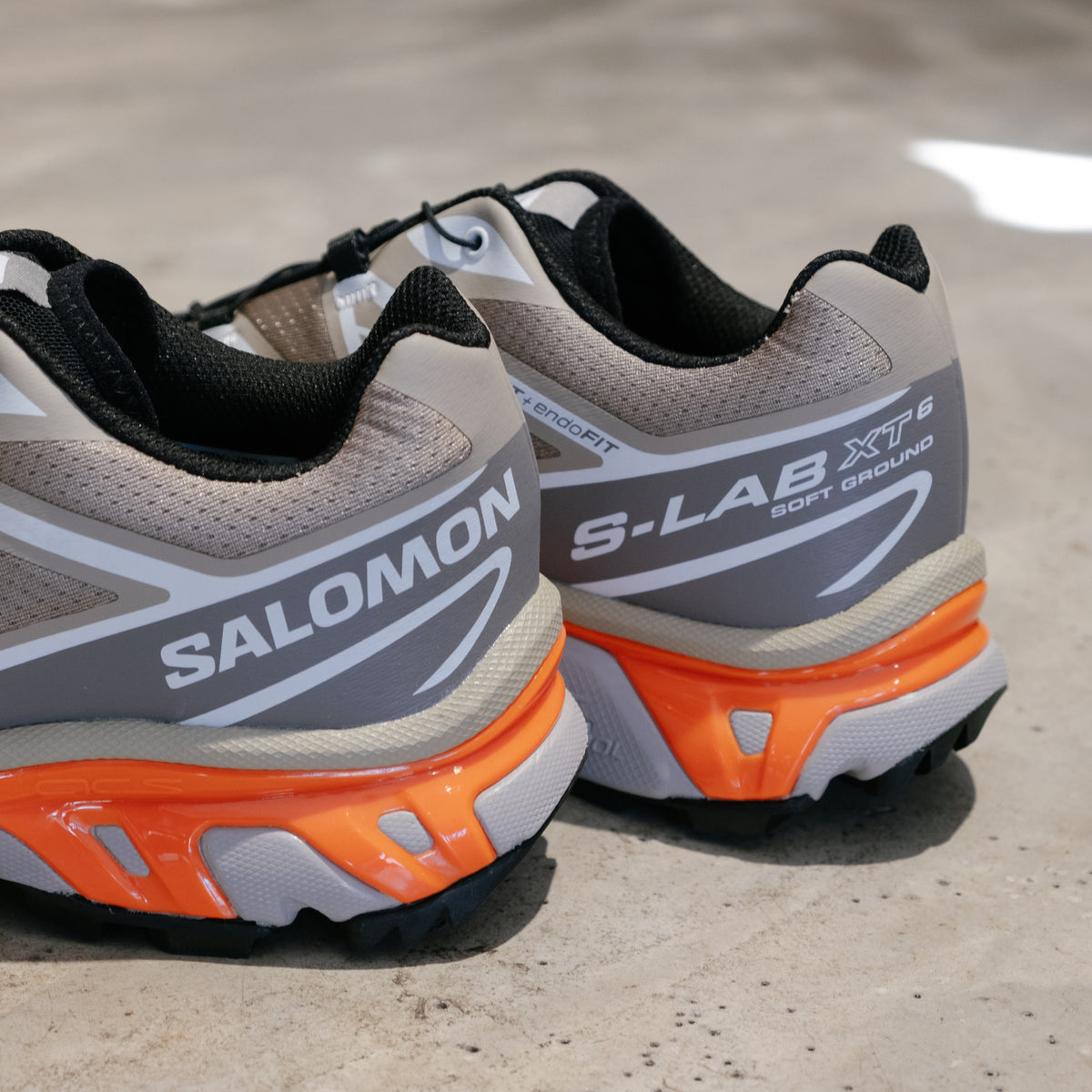 Salomon XT-6 Shoes - Silver Sage/Cloudburst/Dragon Fire
