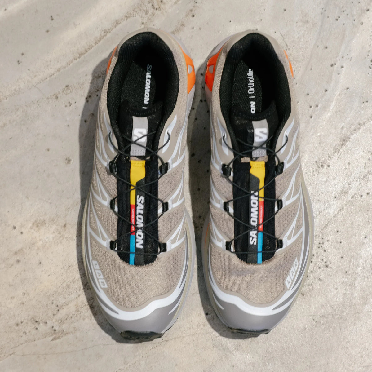Salomon XT-6 Shoes - Silver Sage/Cloudburst/Dragon Fire