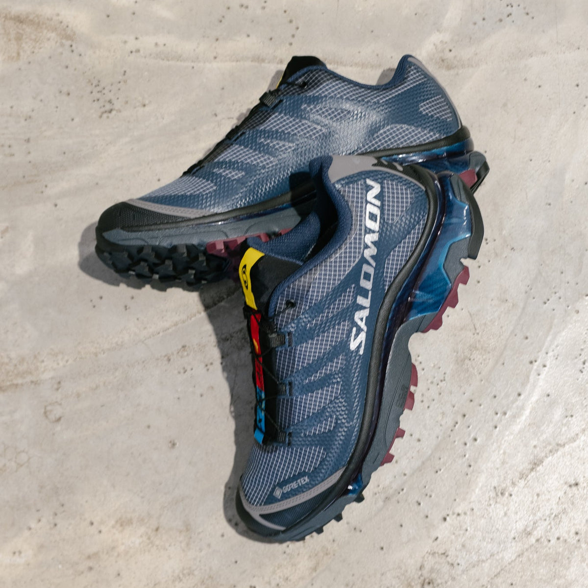 Salomon XT-4 OG GTX - Spellbound/Maritime Blue/Maroon Banner