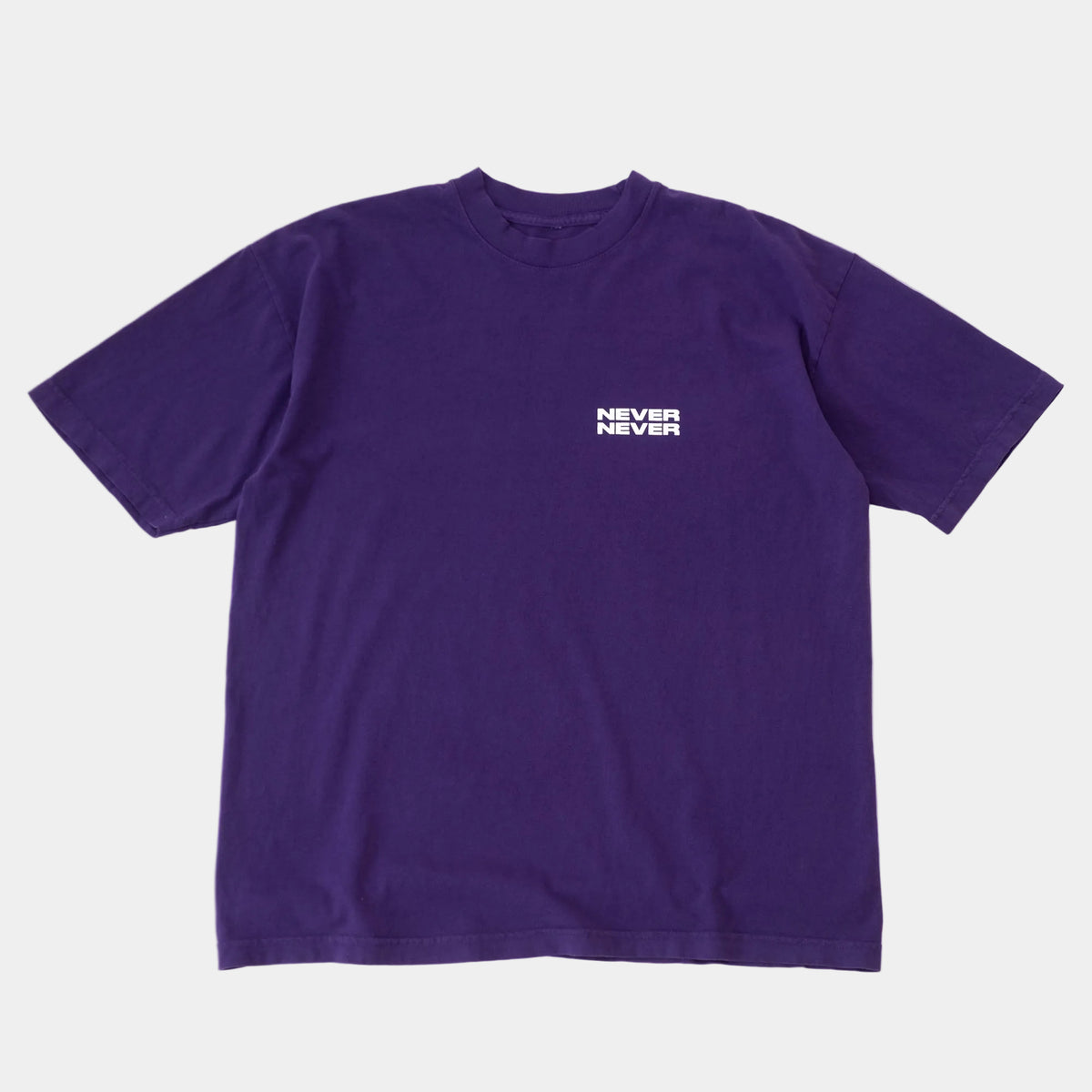 Never Never Stack Tee - Purple