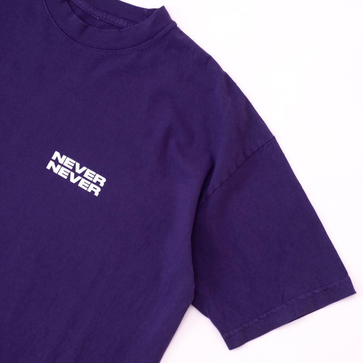 Never Never Stack Tee - Purple