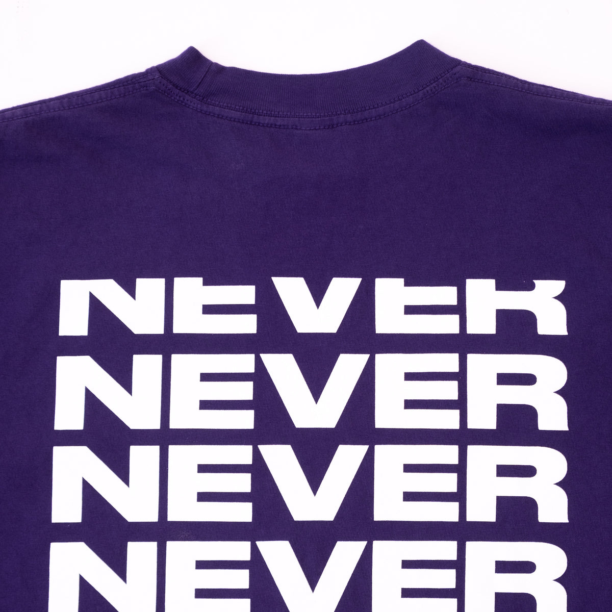 Never Never Stack Tee - Purple