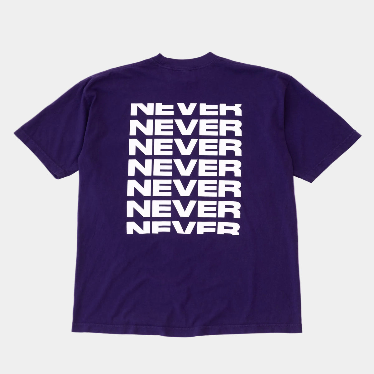 Never Never Stack Tee - Purple