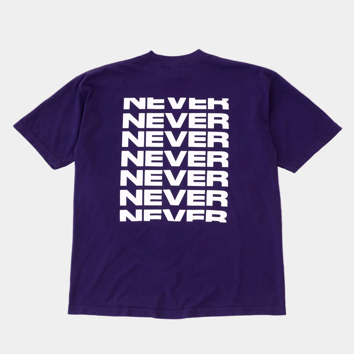 Never Never Stack Tee - Purple