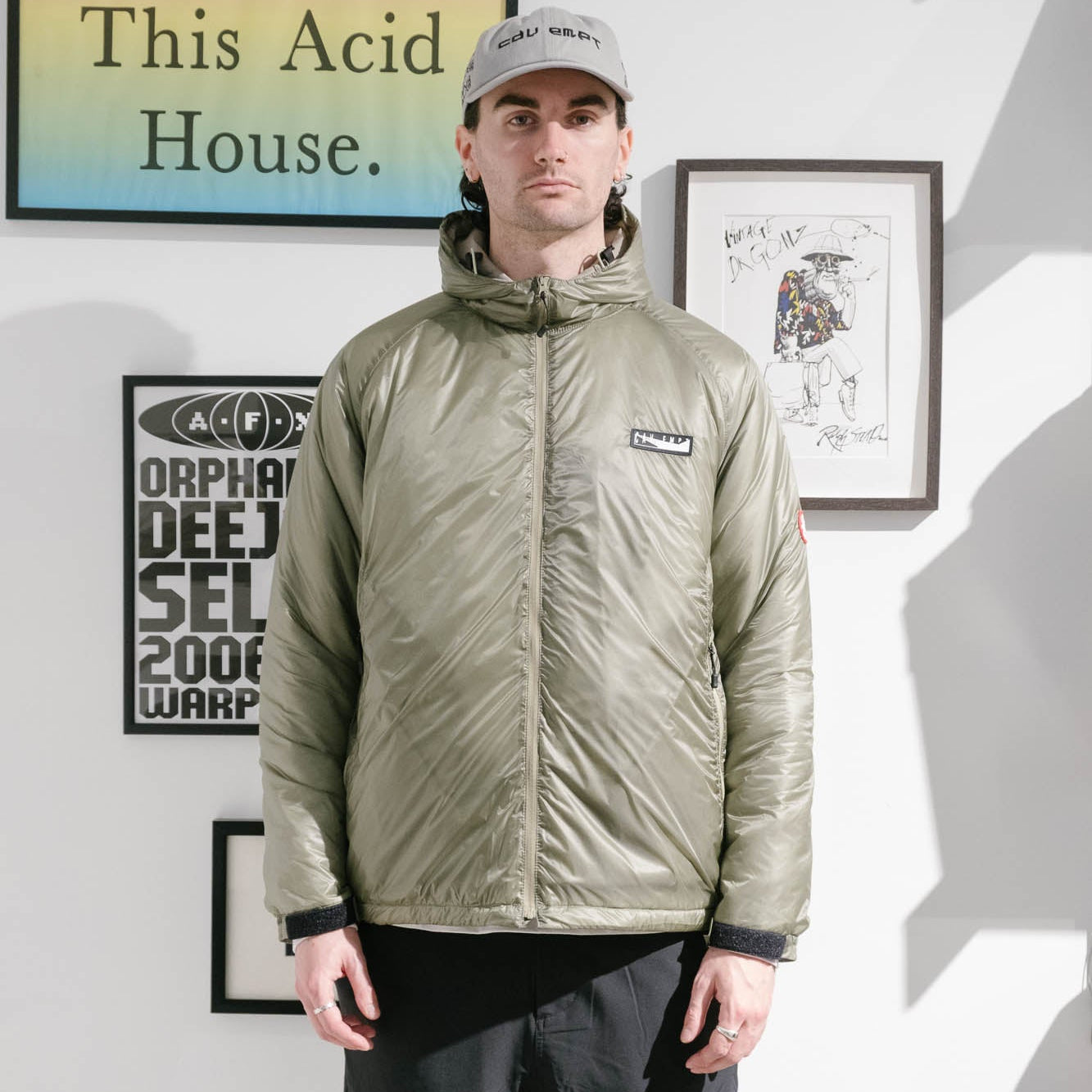 Cav Empt Lightweight Parka - Green
