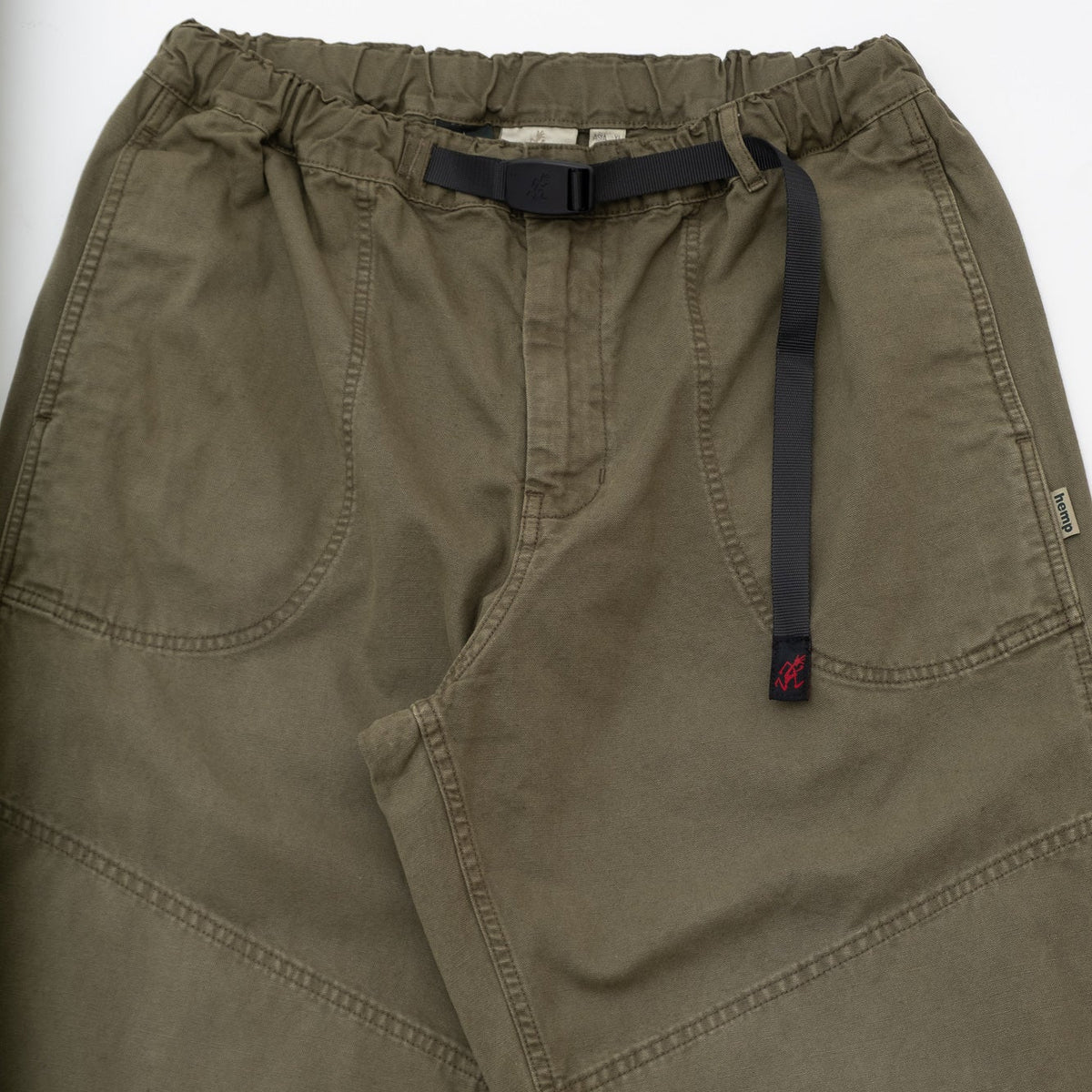 Gramicci Hemp Canvas Double Knee Pant - Burnt Olive Pigment