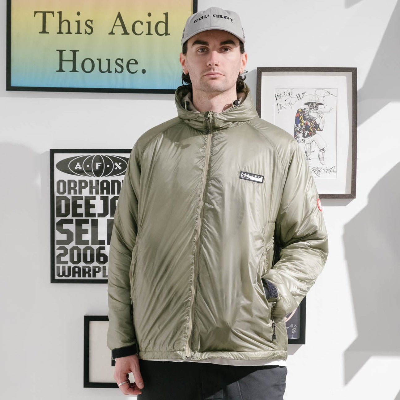 Cav Empt Lightweight Parka - Green