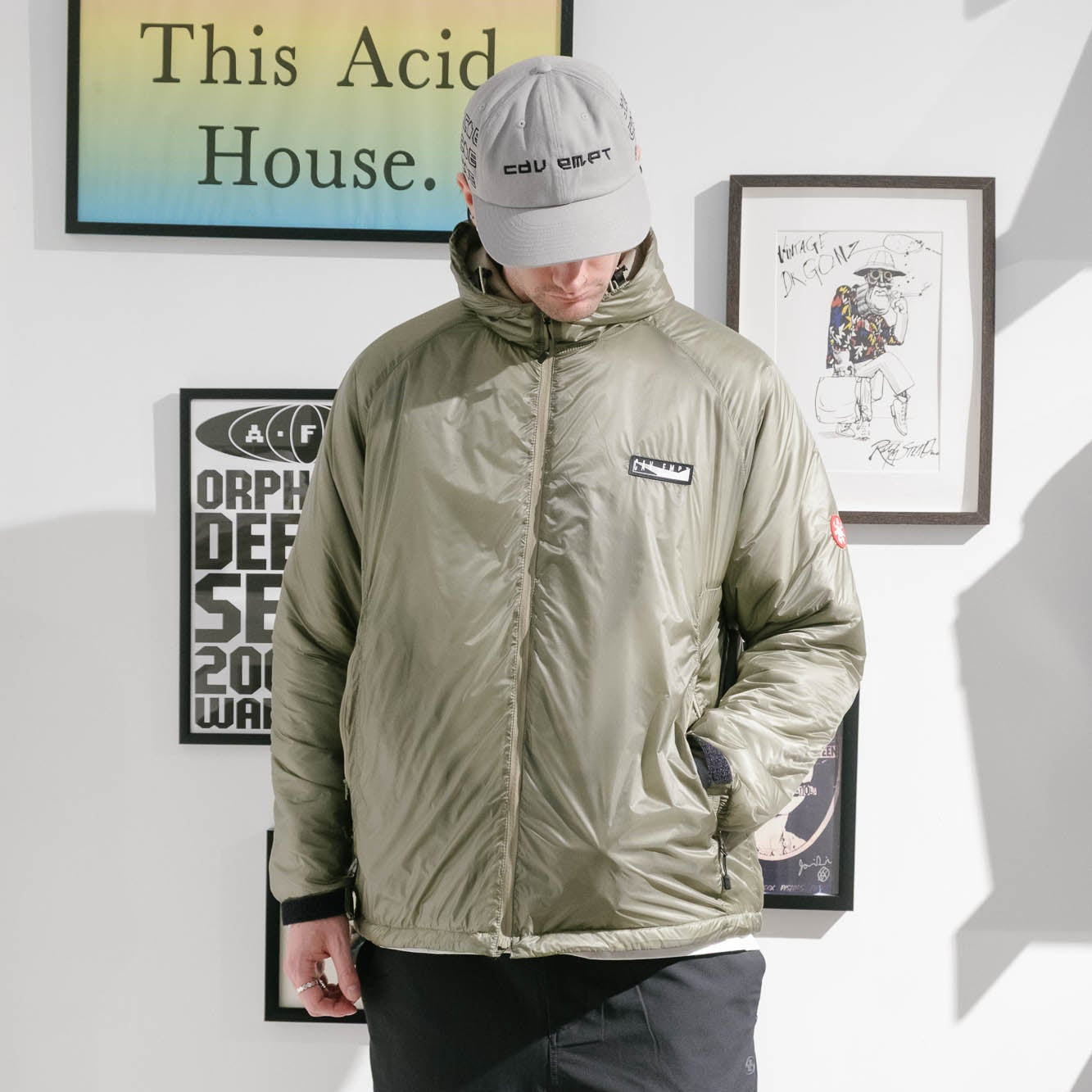 Cav Empt Lightweight Parka - Green