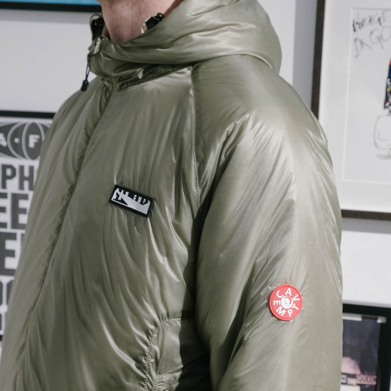 Cav Empt Lightweight Parka - Green