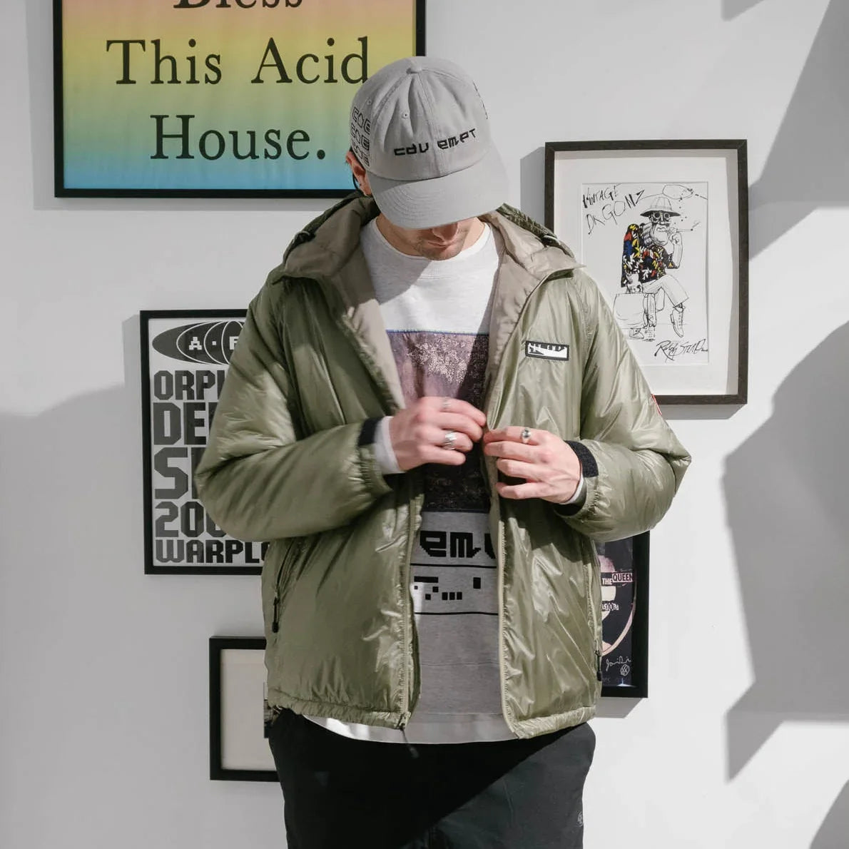 Cav Empt Lightweight Parka - Green